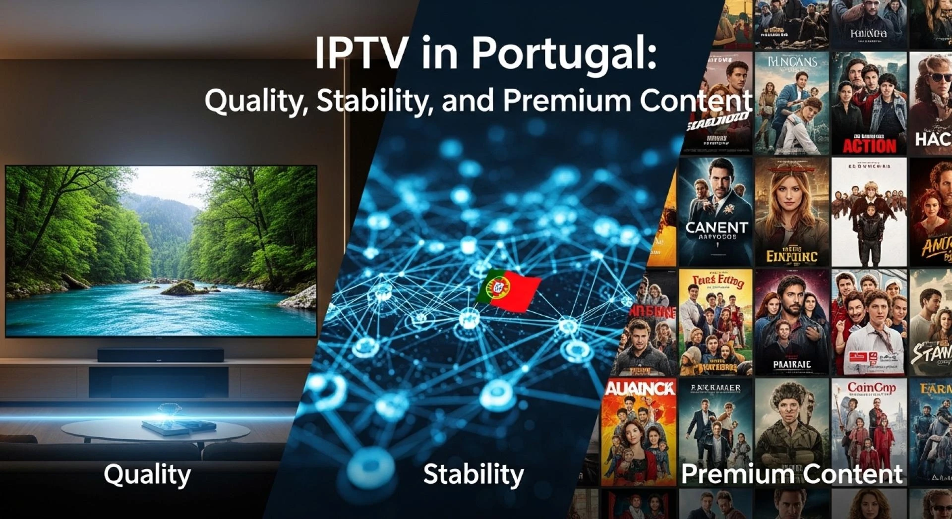 IPTV em Portugal: Qualidade, Estabilidade e Conteúdos Premium
