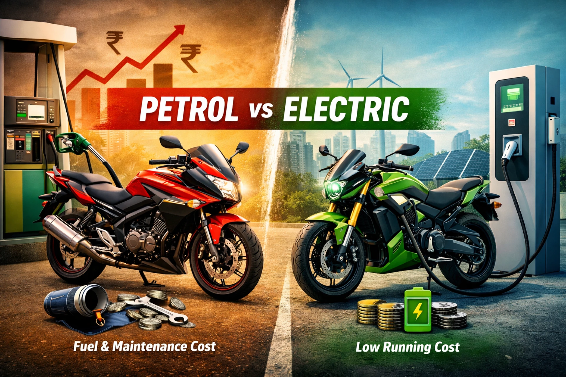 Petrol vs Electric Bikes: Which Is Cheaper?