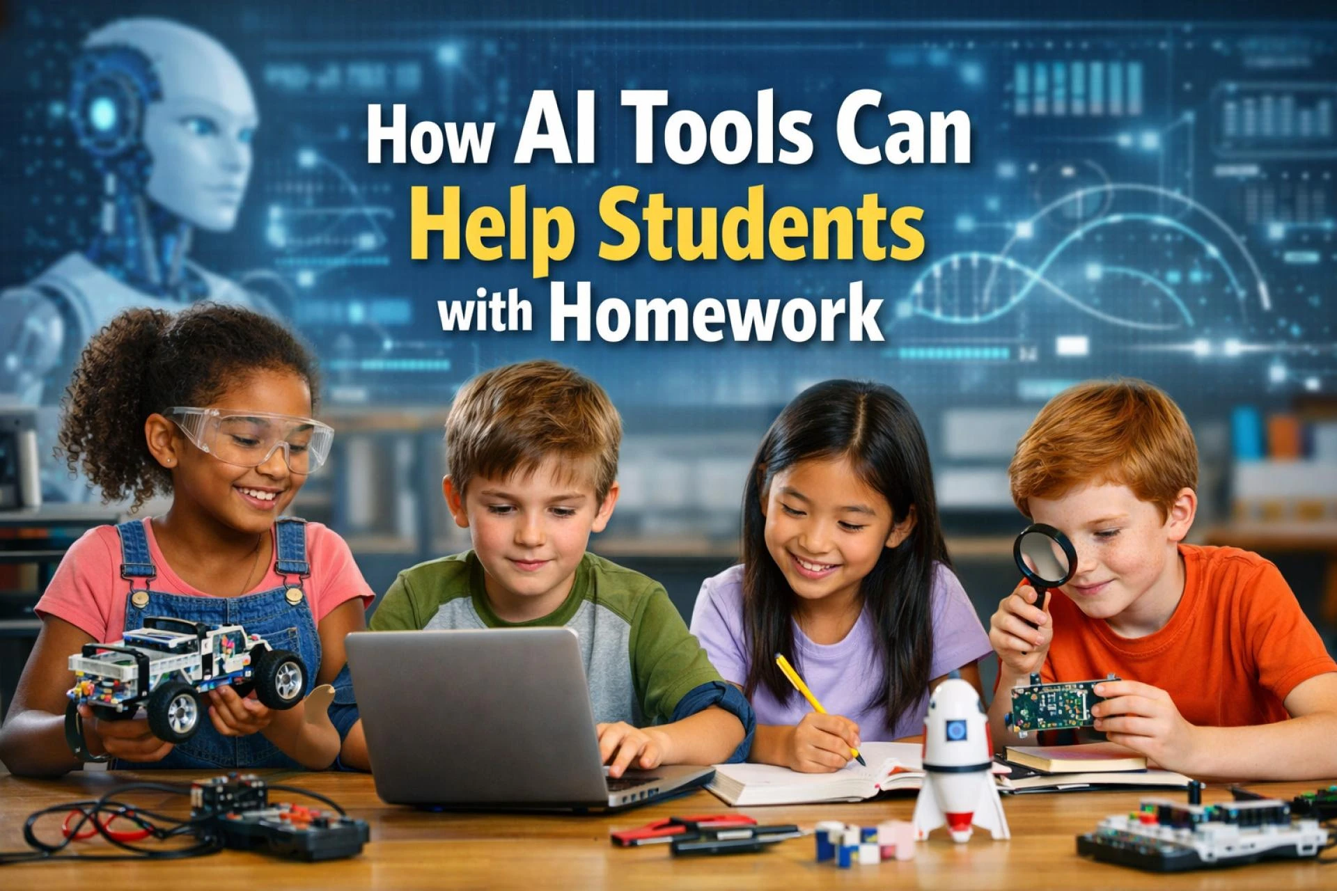 How AI Tools Can Help Students with Homework and Creative Writing