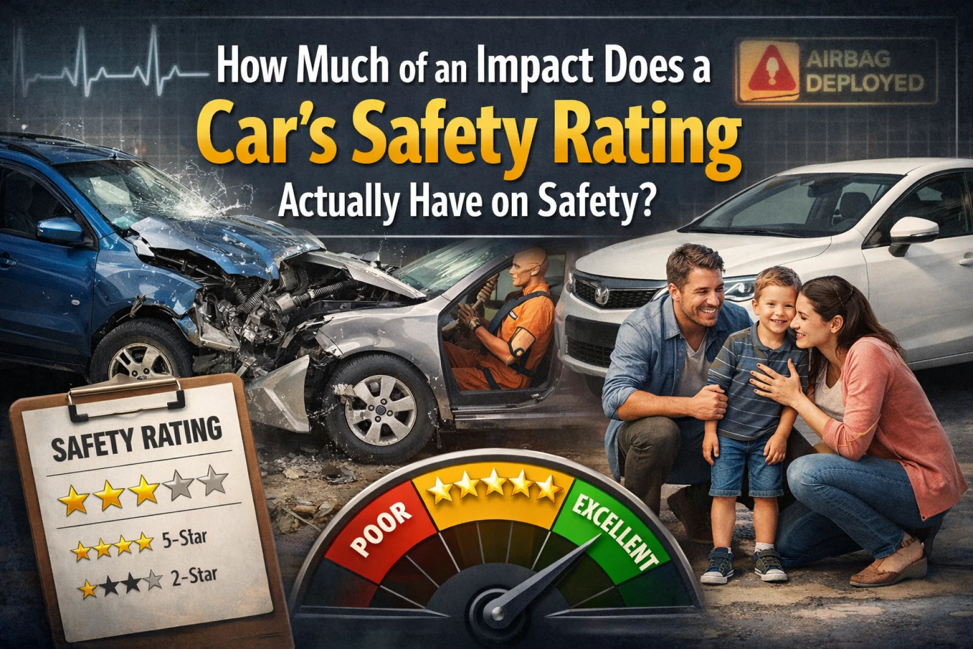How Much of an Impact Does a Car's Safety Rating Actually Have on Safety?
