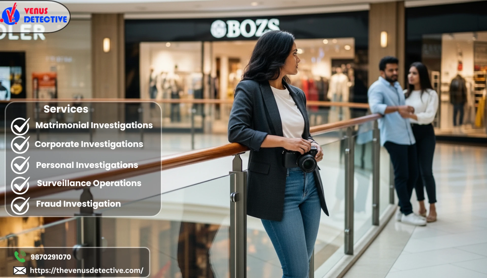 Detective Agency in Delhi – Trusted Investigation Services by Venus Detective Agency