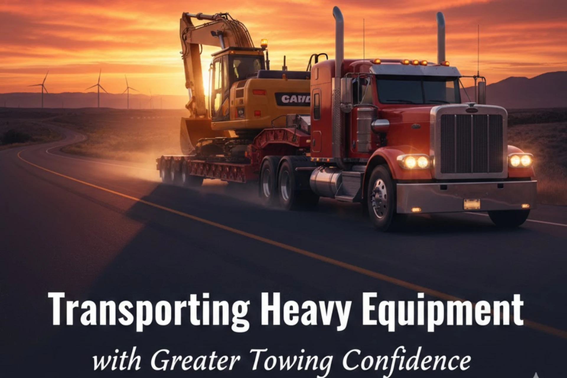 Transporting Heavy Equipment with Greater Towing Confidence