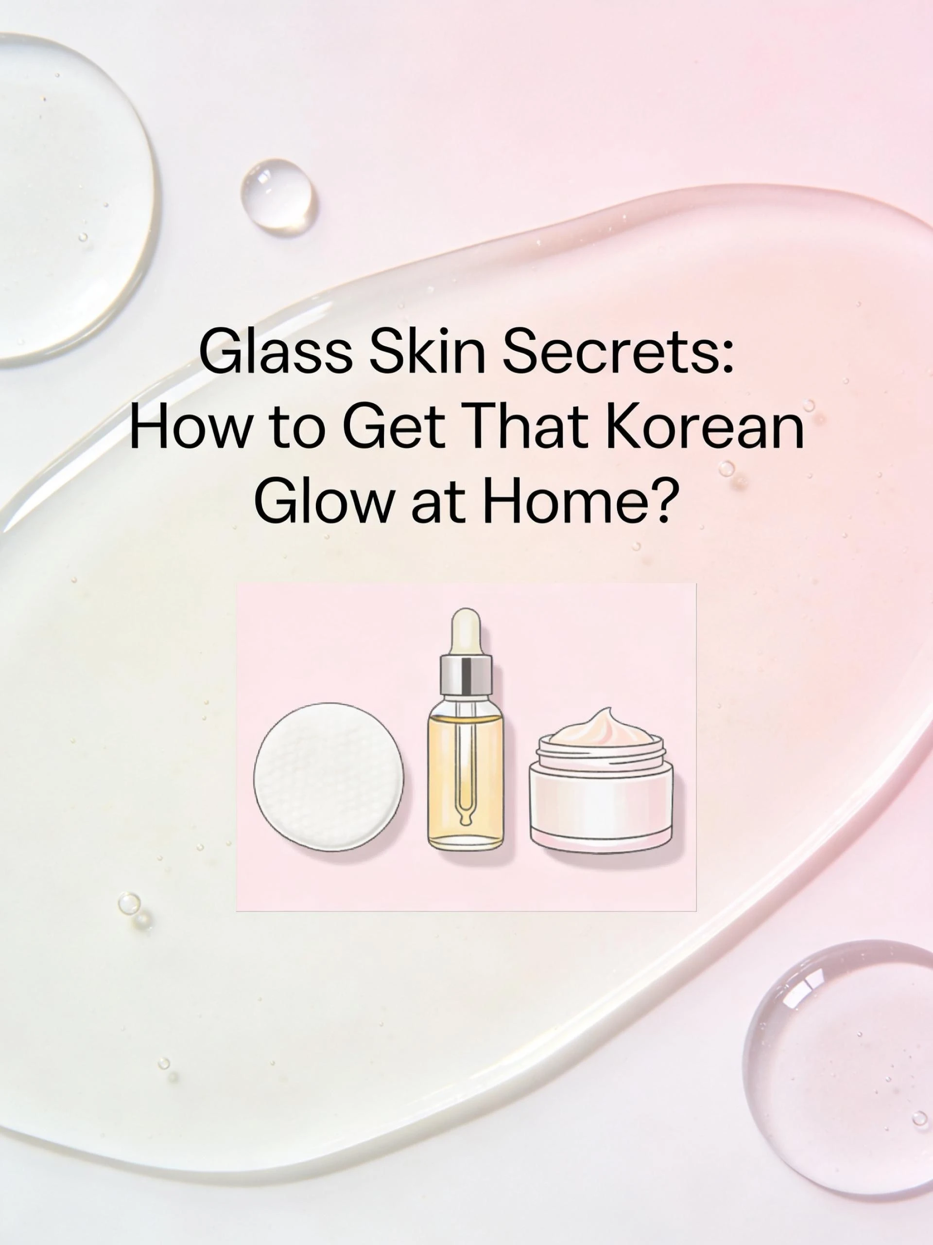 Glass Skin Secrets: How to Get That Korean Glow at Home?