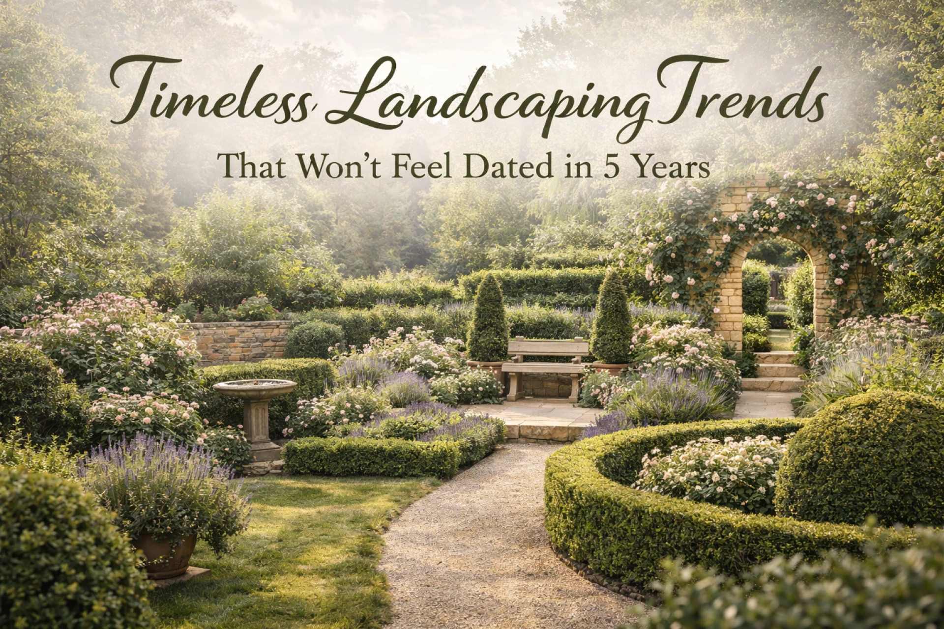 Timeless Landscaping Trends That Won’t Feel Dated in 5 Years