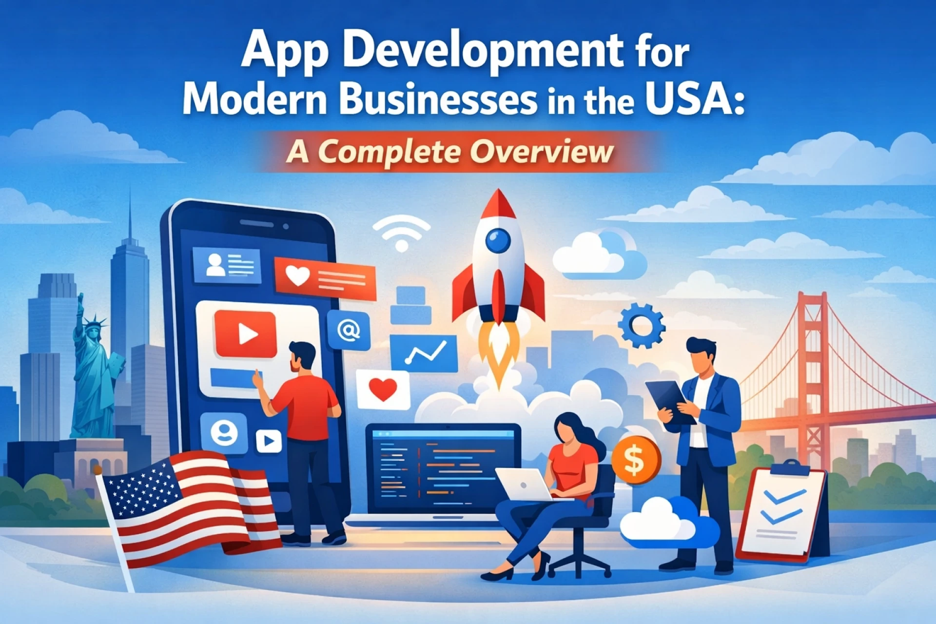 App Development for Modern Businesses in the USA: A Complete Overview