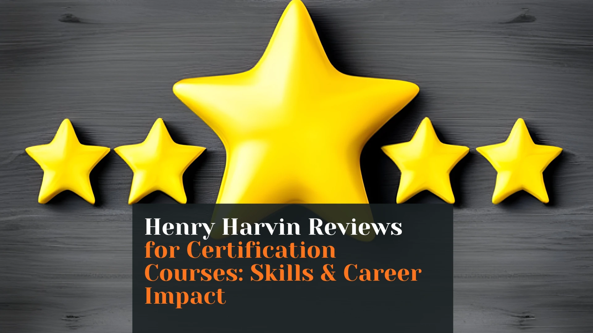 Should Freshers Choose Henry Harvin for Upskilling?