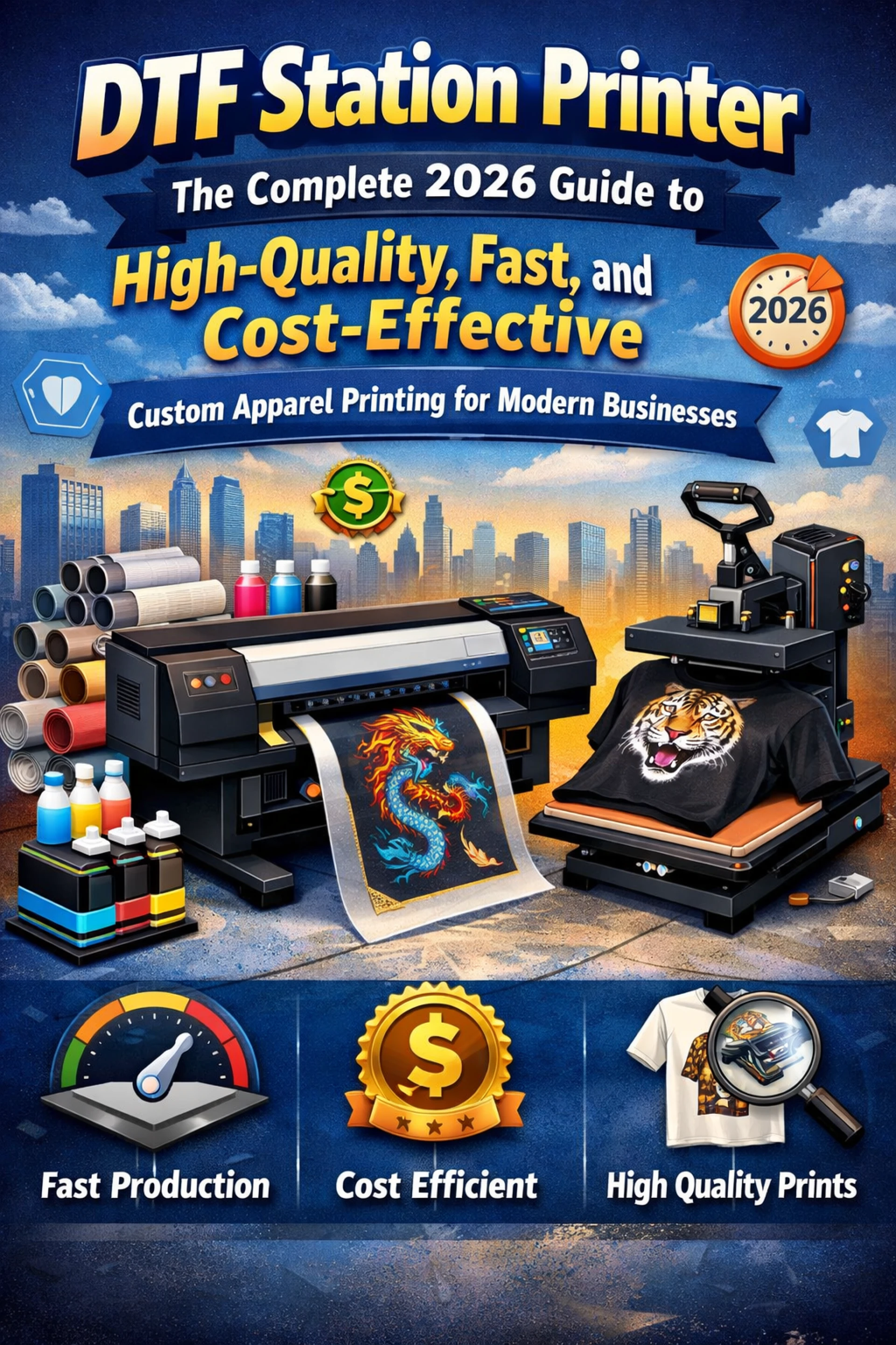 DTF Station Printer: The Complete 2026 Guide to High-Quality, Fast, and Cost-Effective Custom Apparel Printing for Modern Businesses