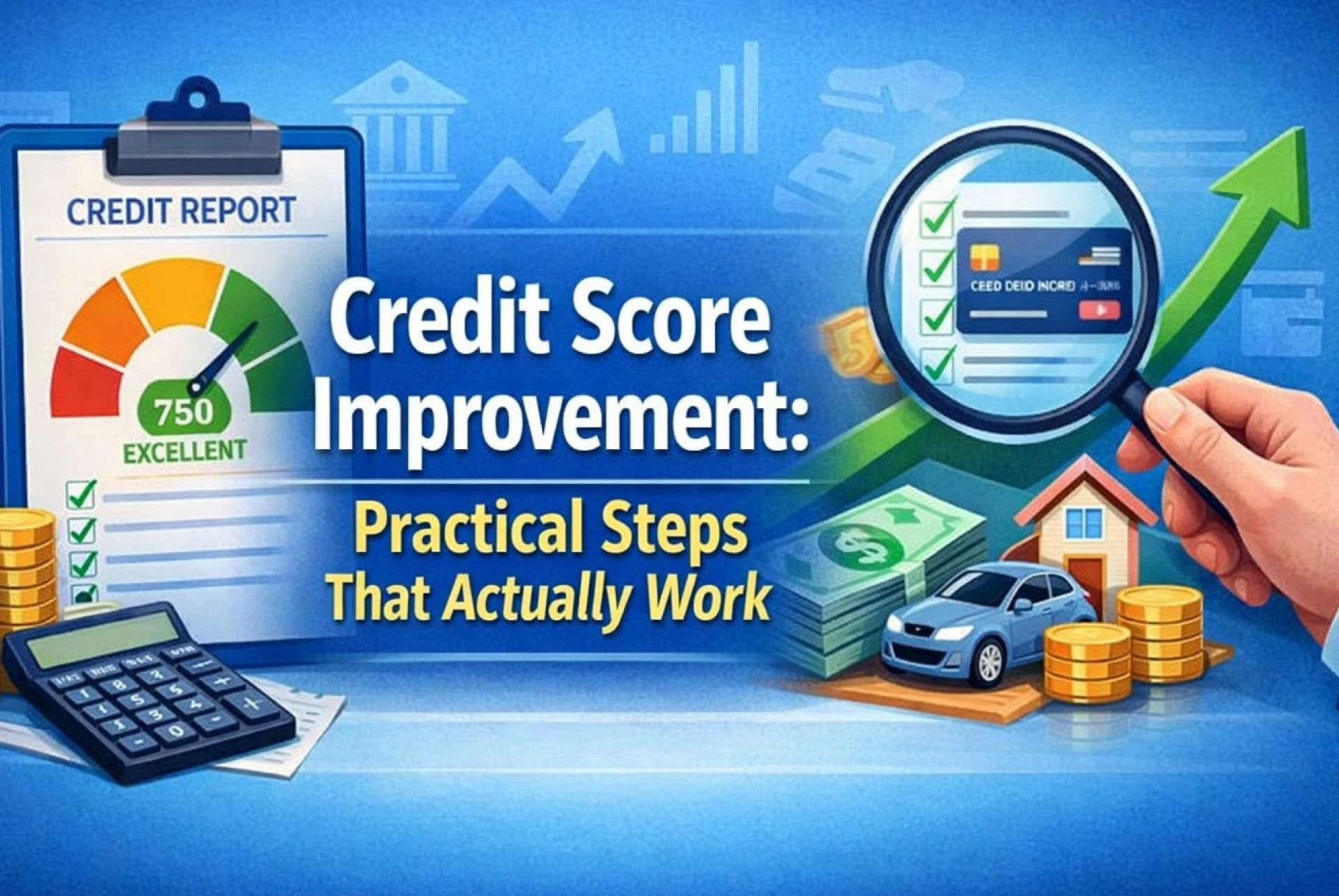 Credit Score Improvement: Practical Steps That Actually Work