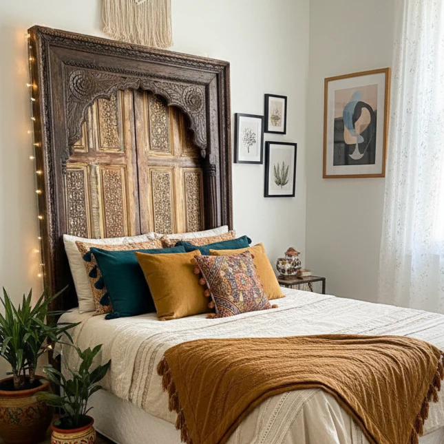 Modern Boho Farmhouse Barn Doors & Decor