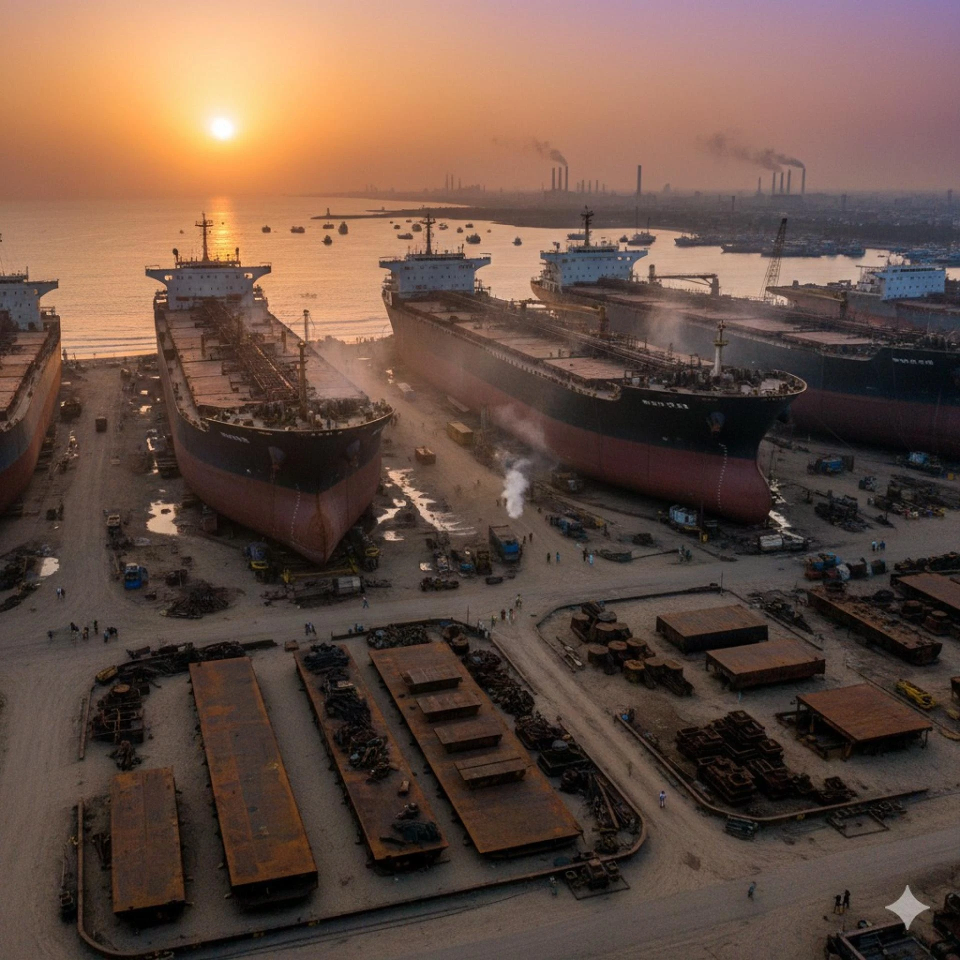 The Importance of the Alang Shipbreaking Yard in Marine industry