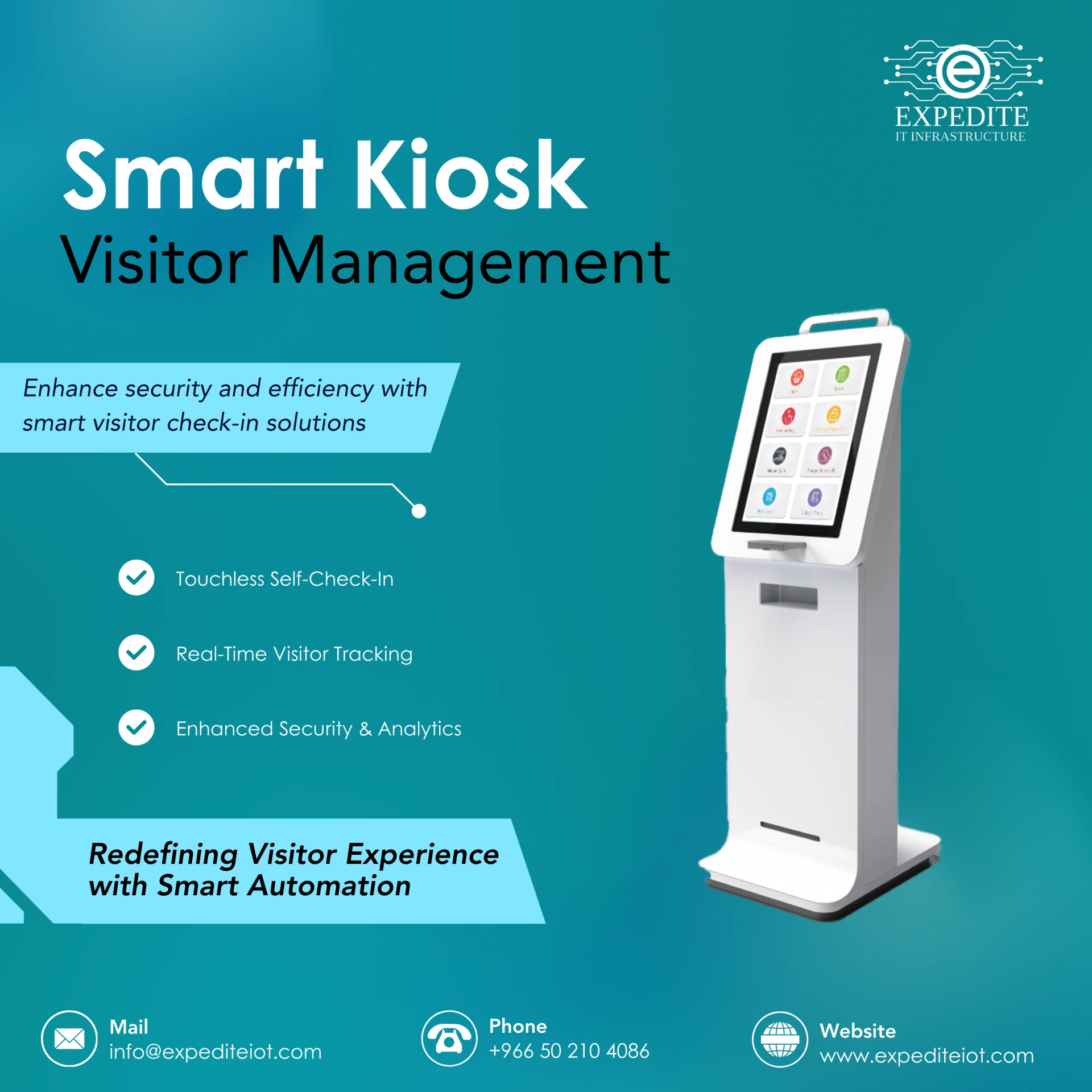 Kiosk-Powered Visitor Management: Qatar's Future of Security