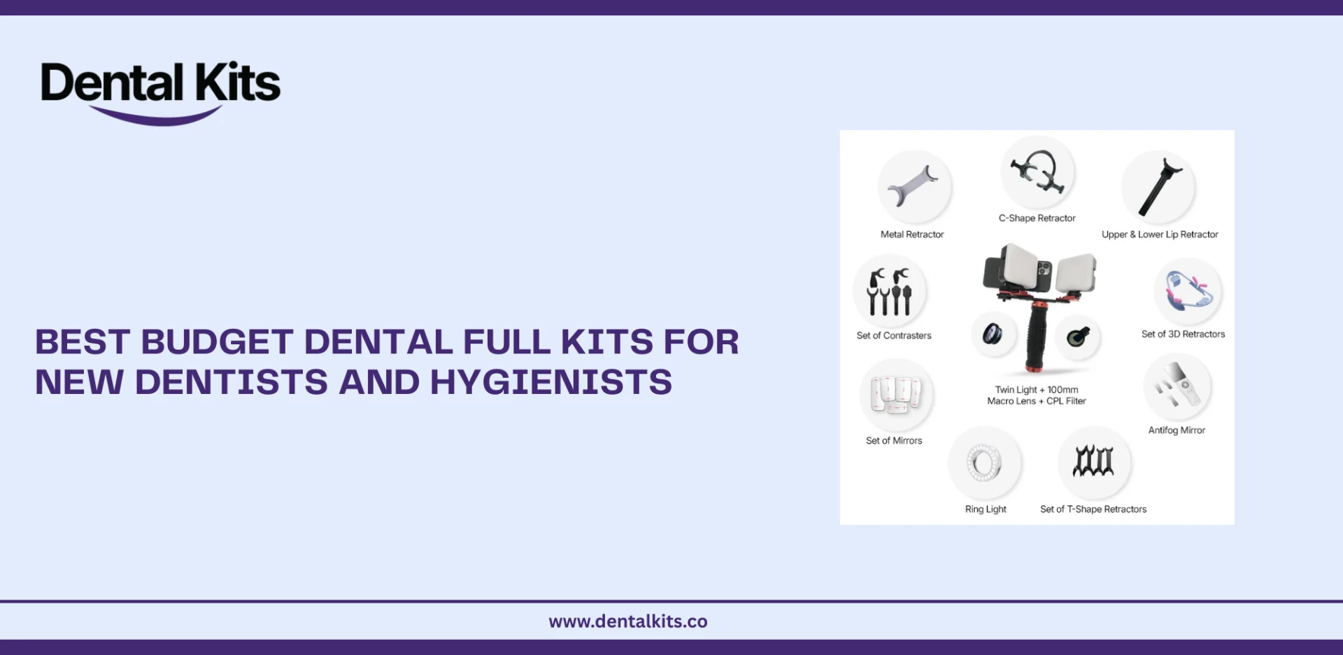 Best Budget Dental Full Kits for New Dentists and Hygienists