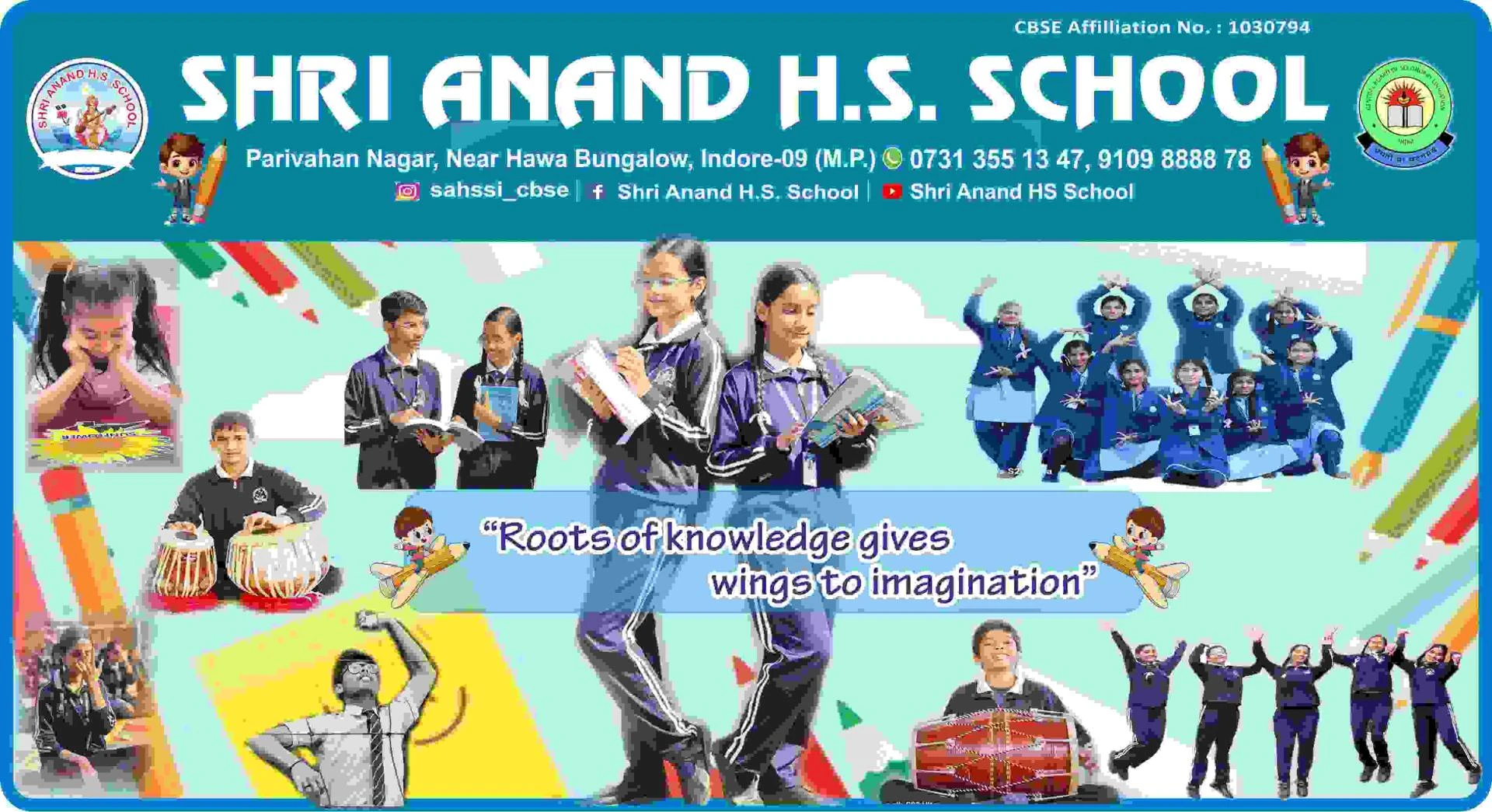 Best CBSE School in Indore for Quality Education – Shri Anand School