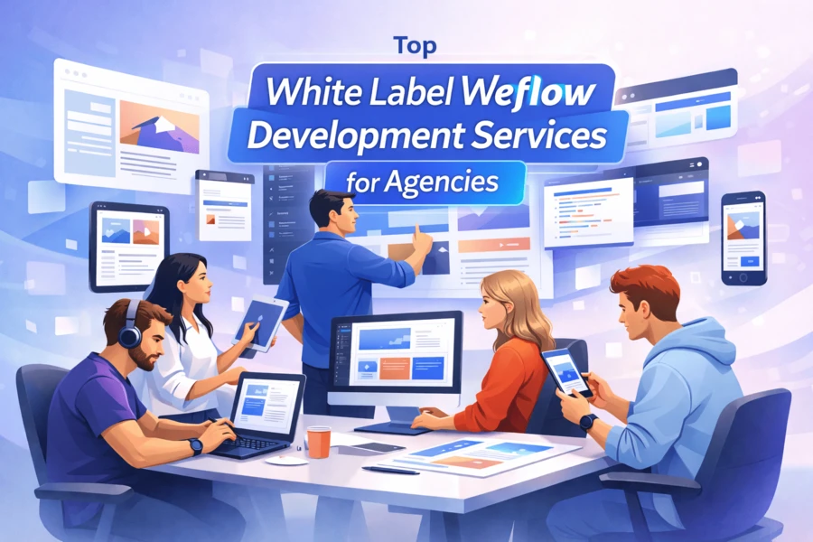 Top White Label Webflow Development Services for Agencies