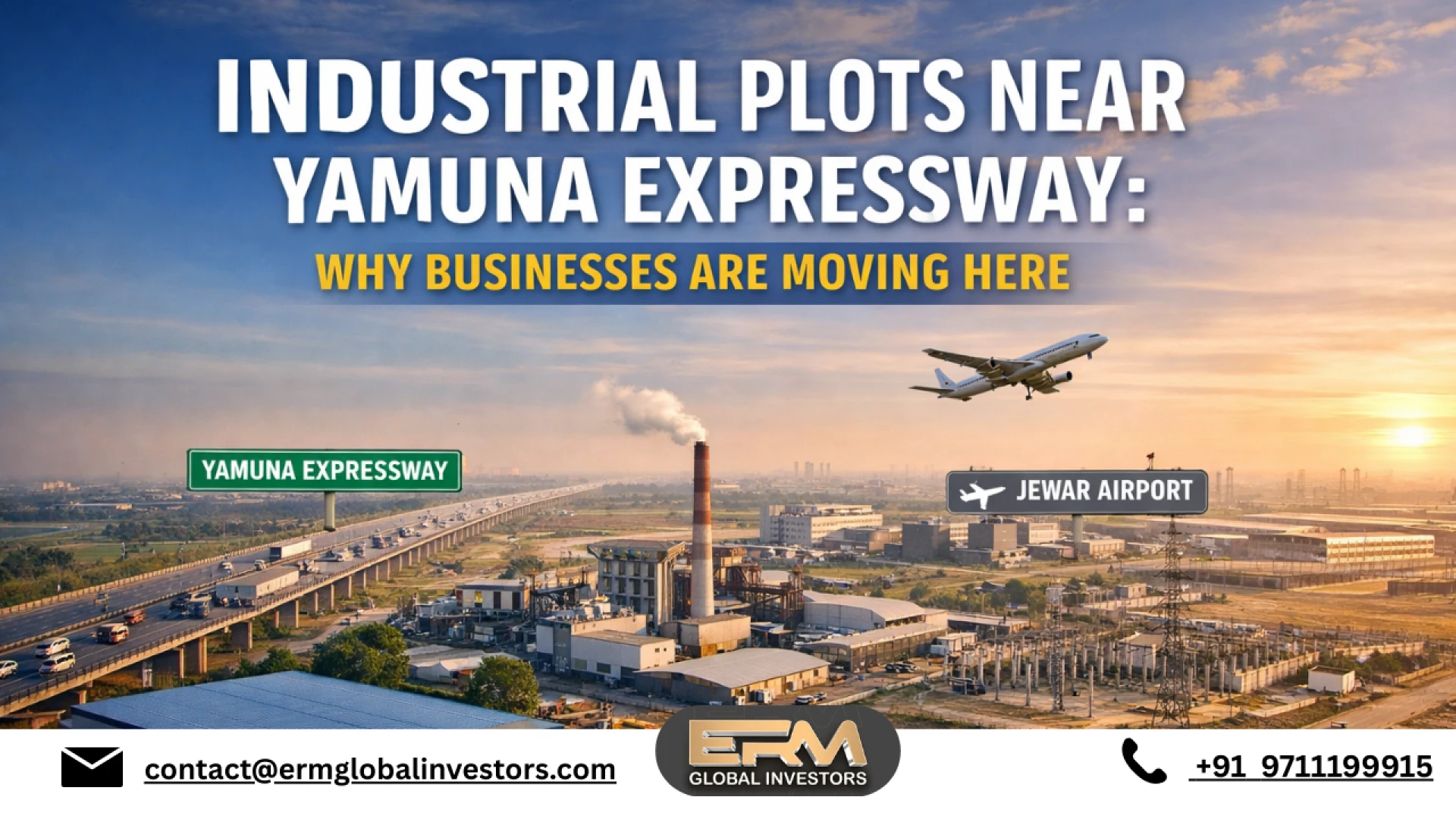 Industrial Plots Near Yamuna Expressway: Why Businesses Are Moving Here