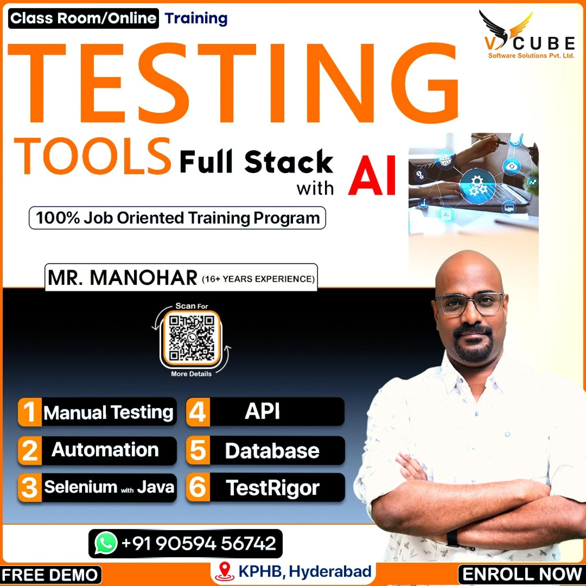 Best testing tools institute in hyderabad