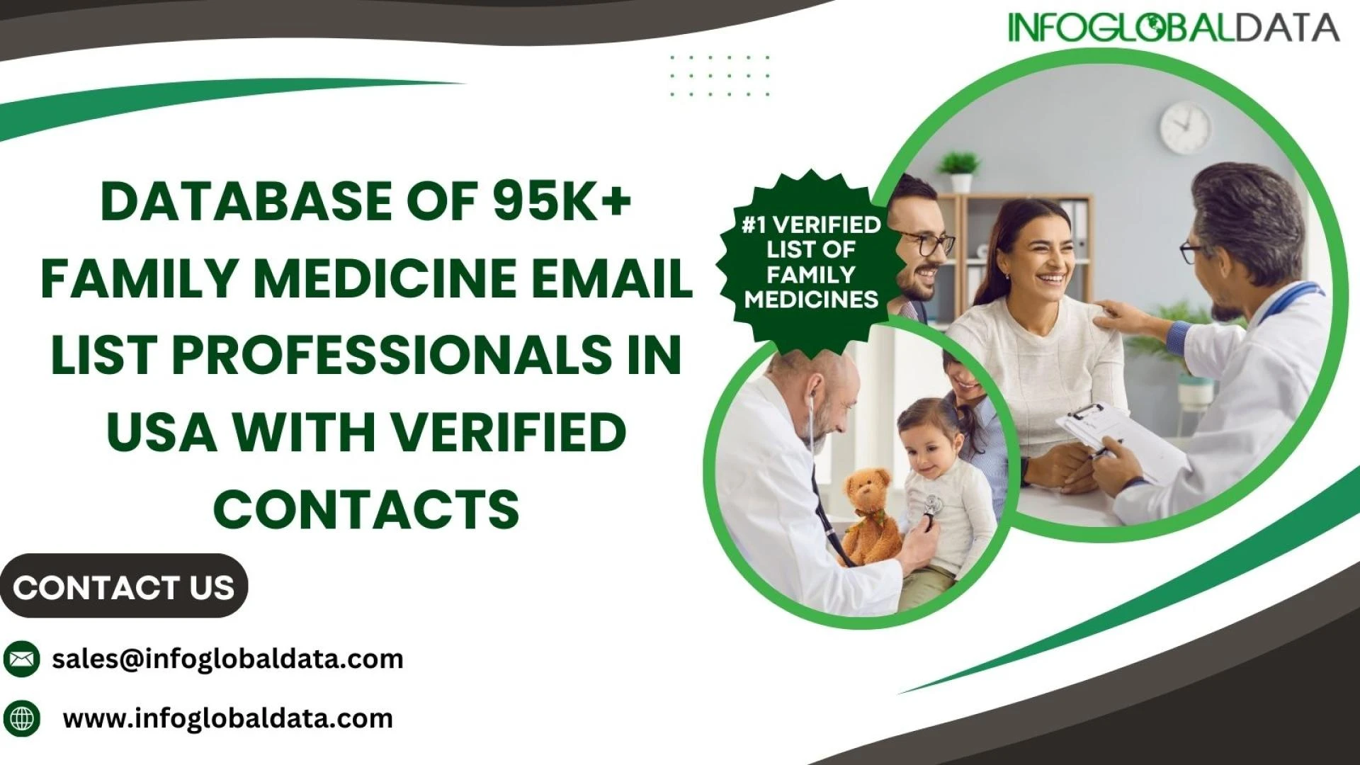Family Medicine Email List from InfoGlobalData: Reach General Practitioners Nationwide