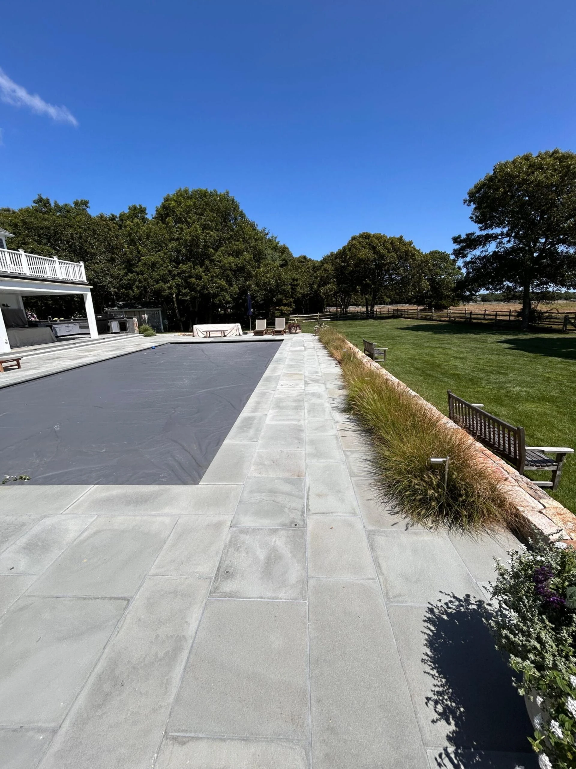 What Are the Most Popular Concrete Patio Styles in Bluffs, MA?