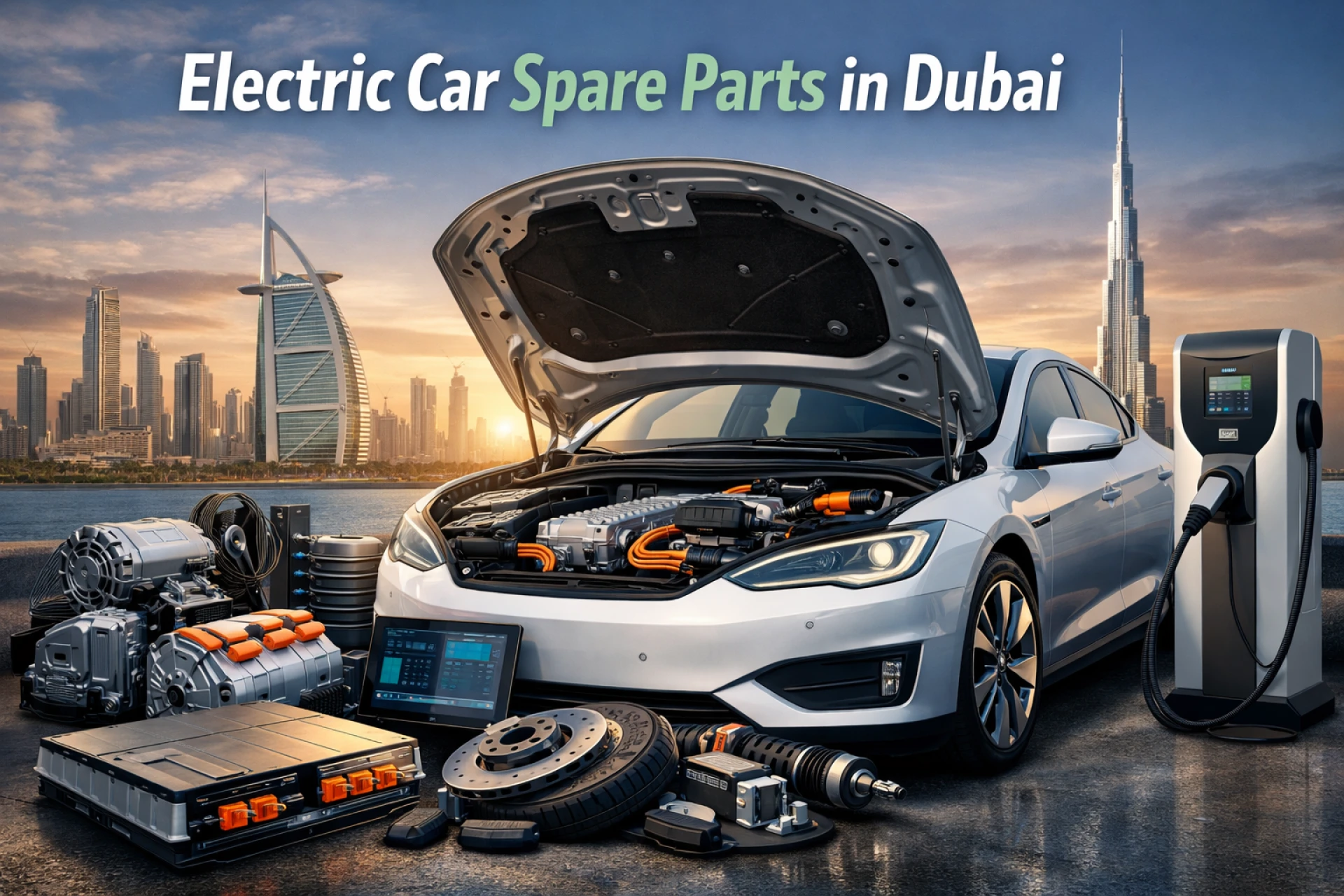 Electric Car Spare Parts in Dubai – A Complete Guide for EV Owners