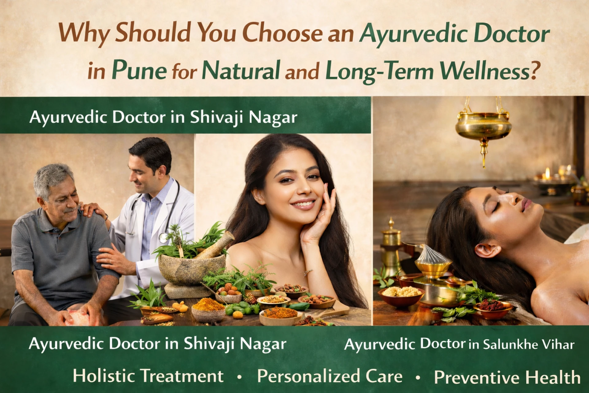 How Can an Ayurvedic Doctor in Pune Help Improve Your Overall Health Naturally?