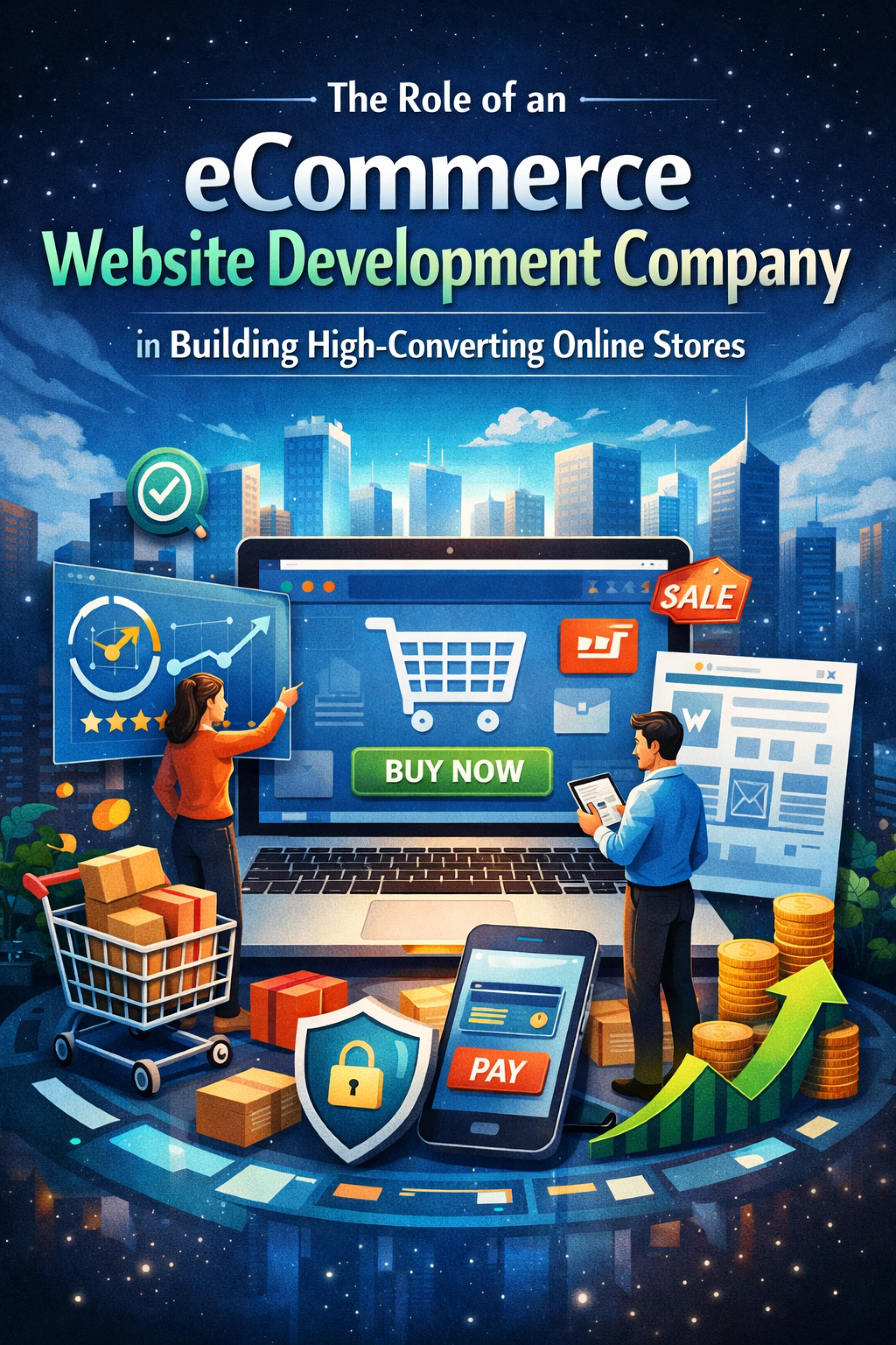 The Role of an eCommerce Website Development Company in Building High-Converting Online Stores