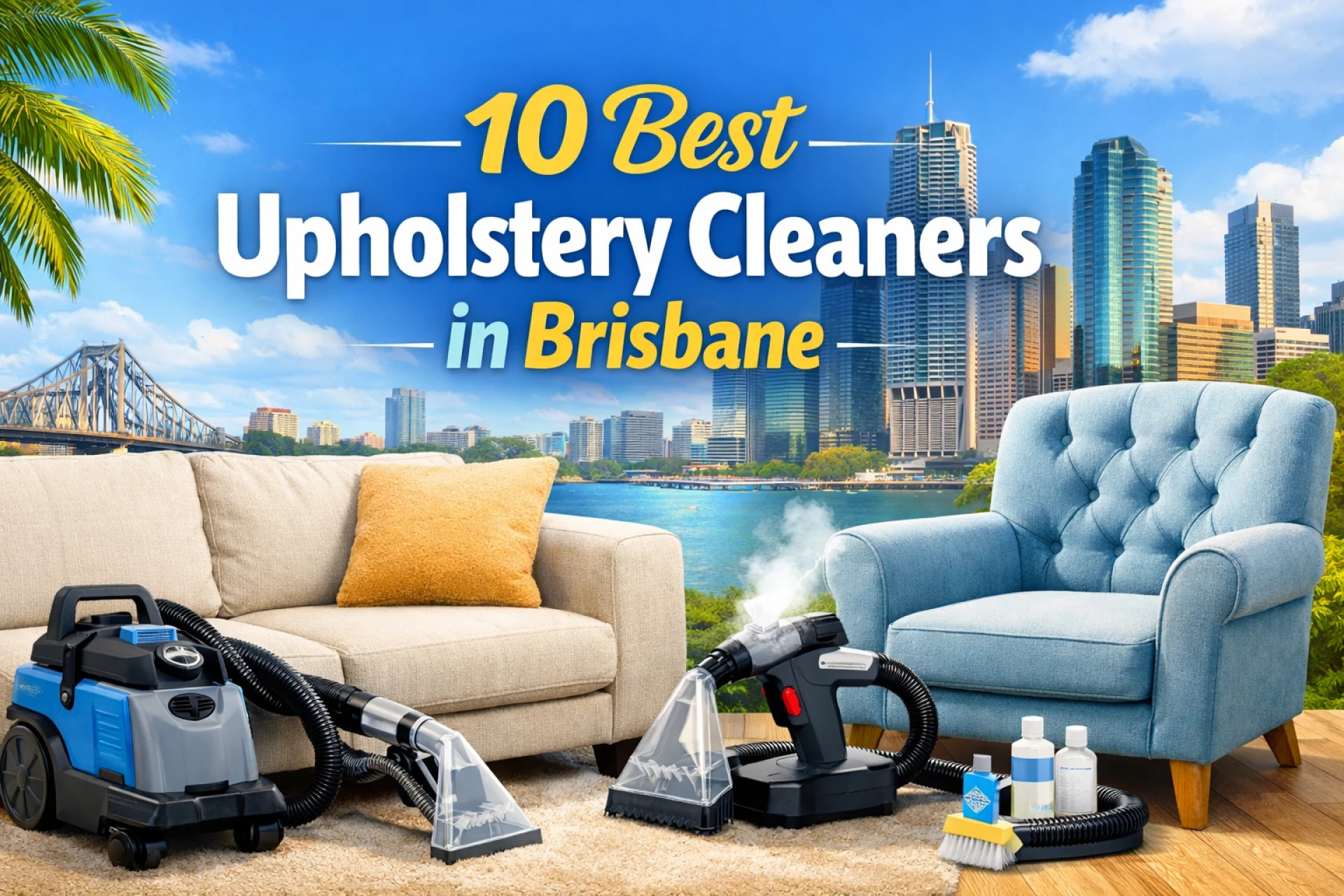 Best Upholstery Cleaners in Brisbane- Top 10 Carpet Cleaning Companies