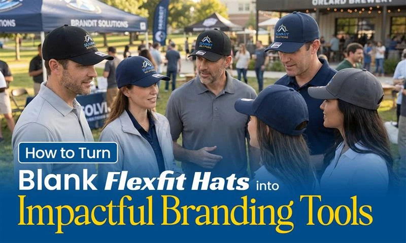 How to Turn Blank Flexfit Hats into Impactful Branding Tools