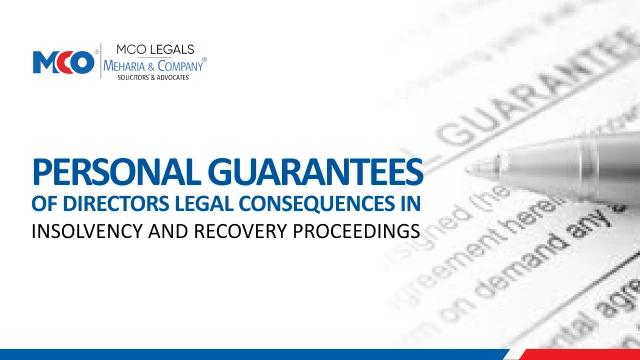 Personal Guarantees of Directors: Legal Consequences in Insolvency and Recovery Proceedings