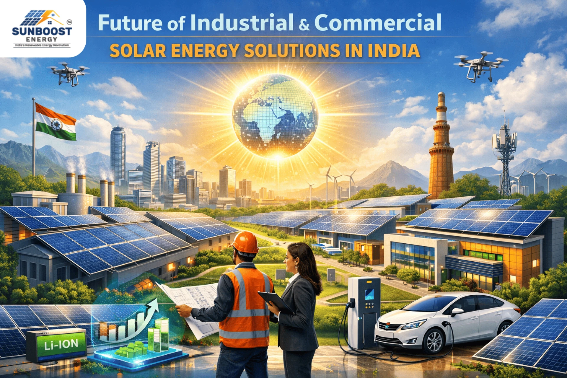 Future of Industrial & Commercial Solar Energy Solutions in India