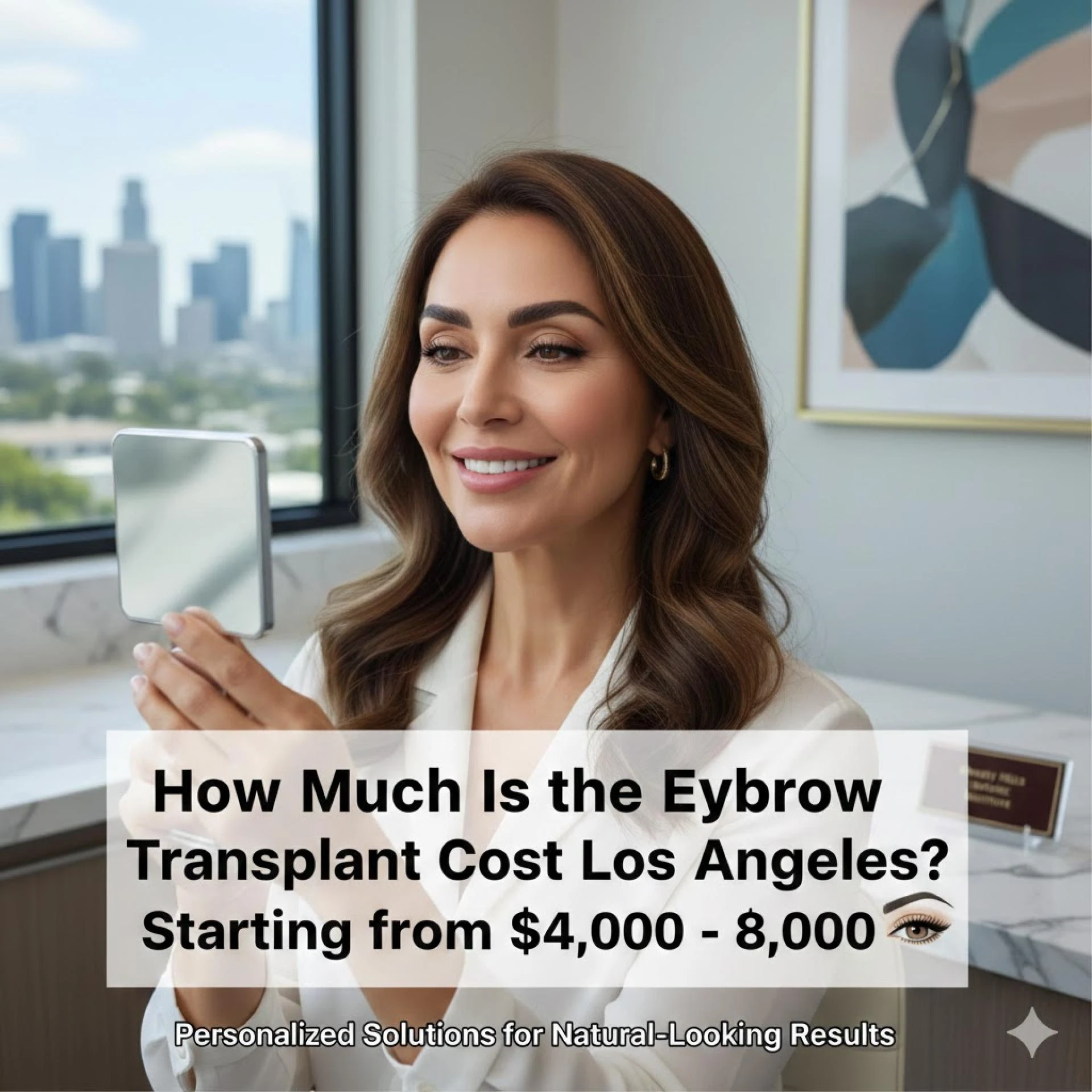 How Much Is the Eyebrow Transplant Cost Los Angeles and What Influences Pricing?