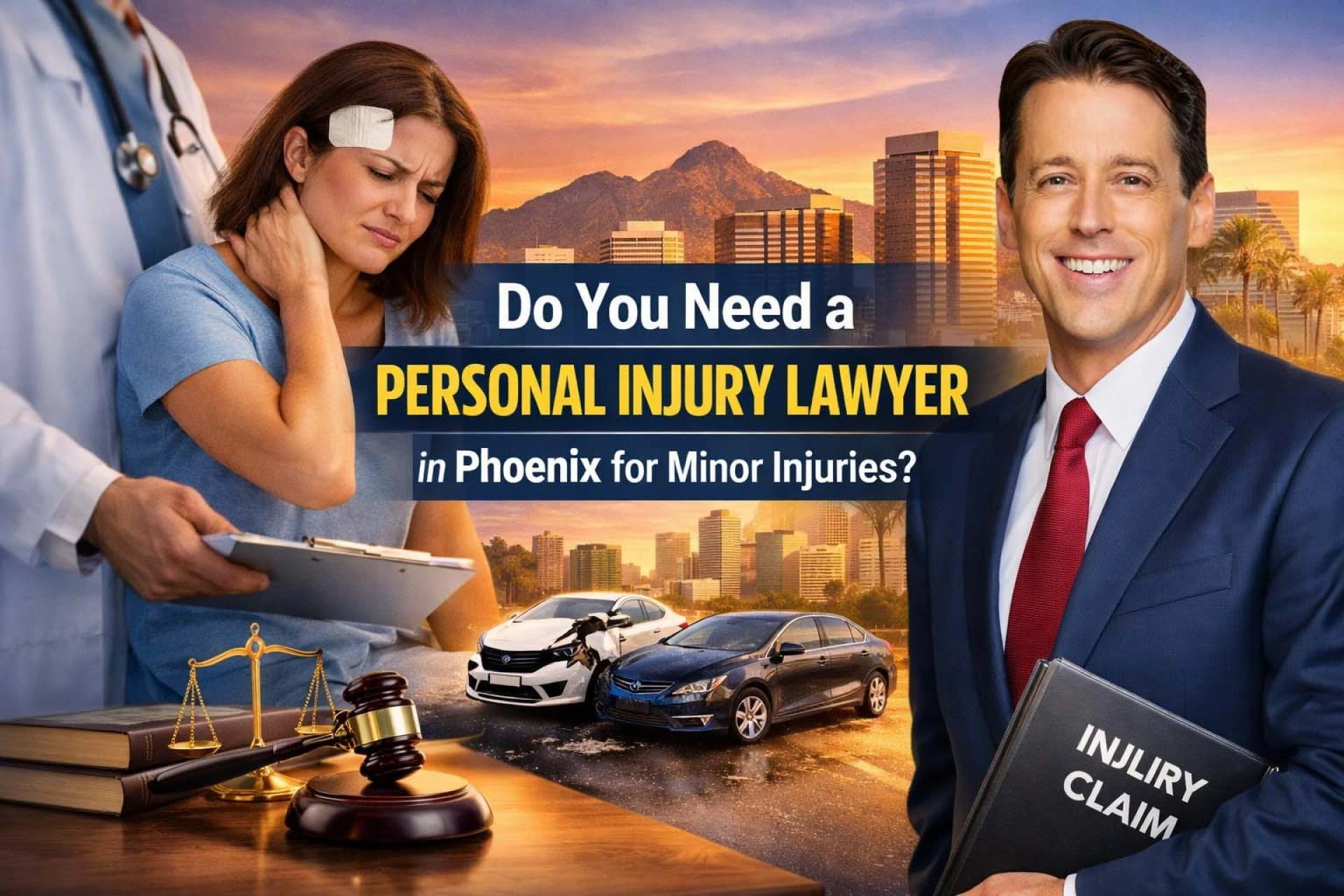 Do You Need a Personal Injury Lawyer in Phoenix for Minor Injuries?