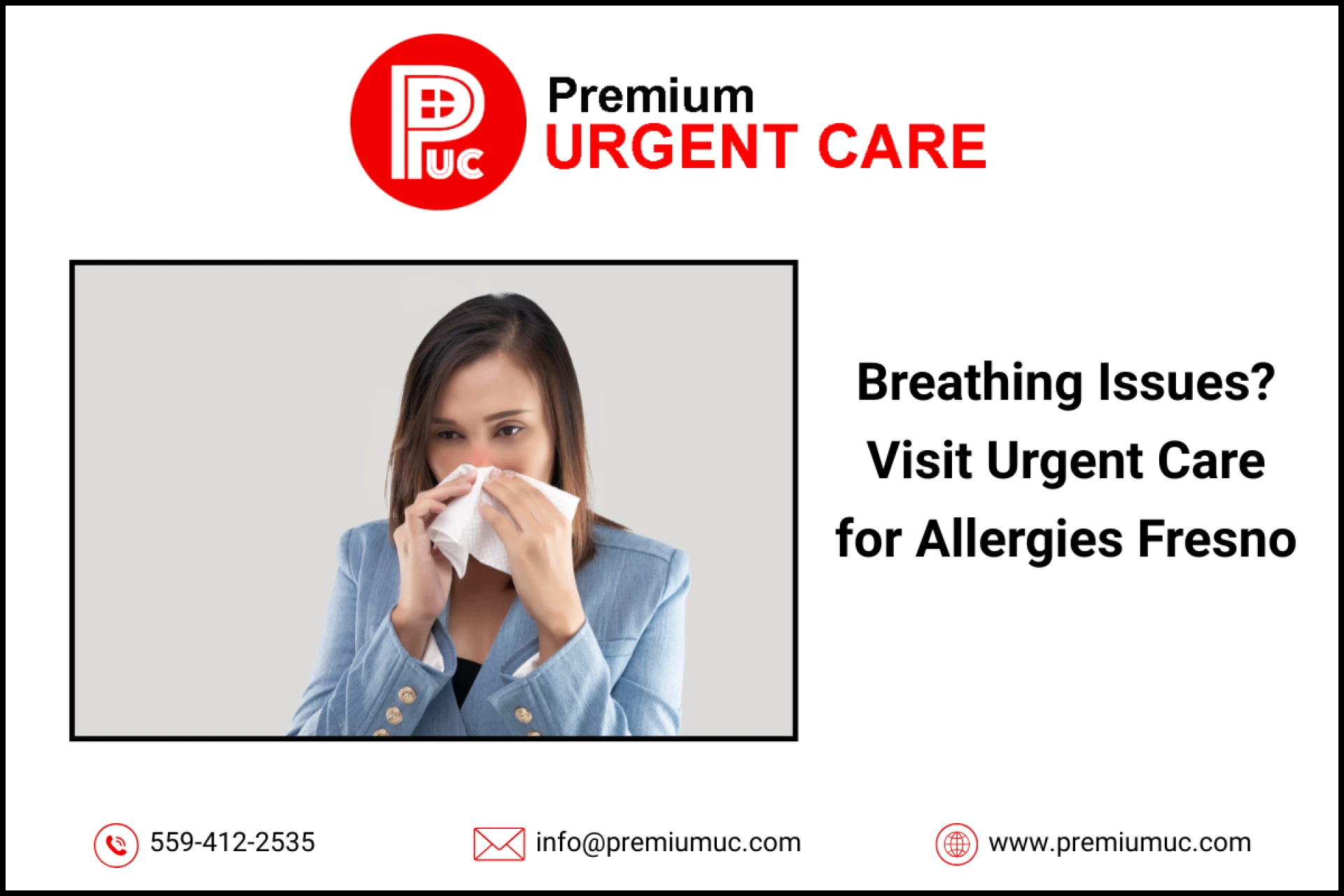 Breathing Issues? Visit Urgent Care for Allergies Fresno