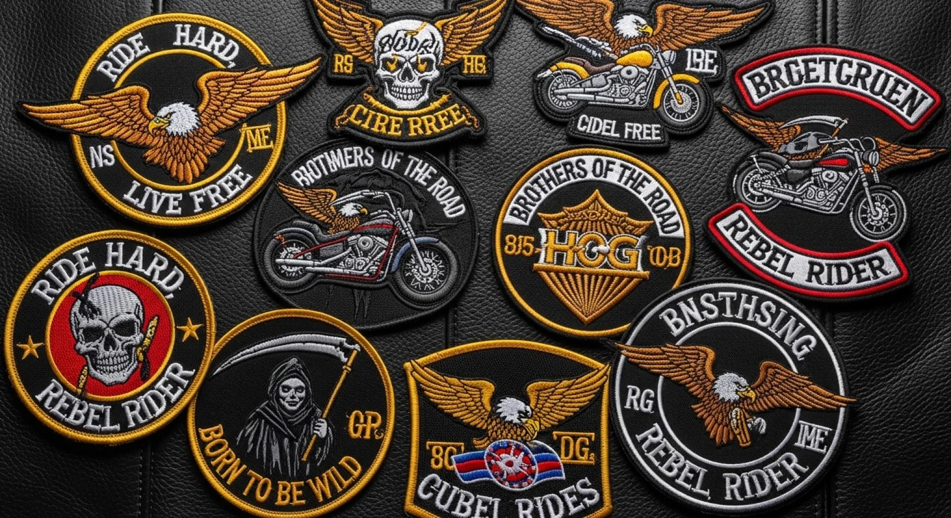 The Growing Style and Symbolism of Modern Biker Patches