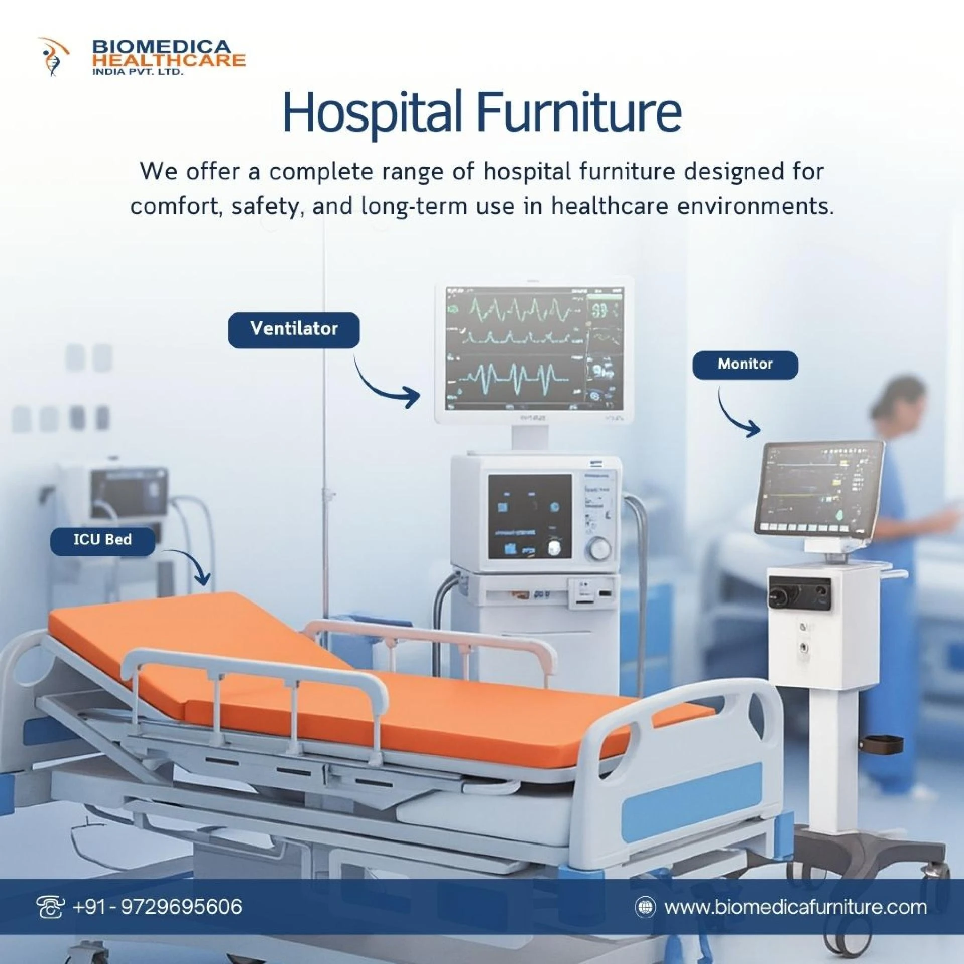 Hospital Furniture Manufacturer in Ambala Supporting Better Patient Care