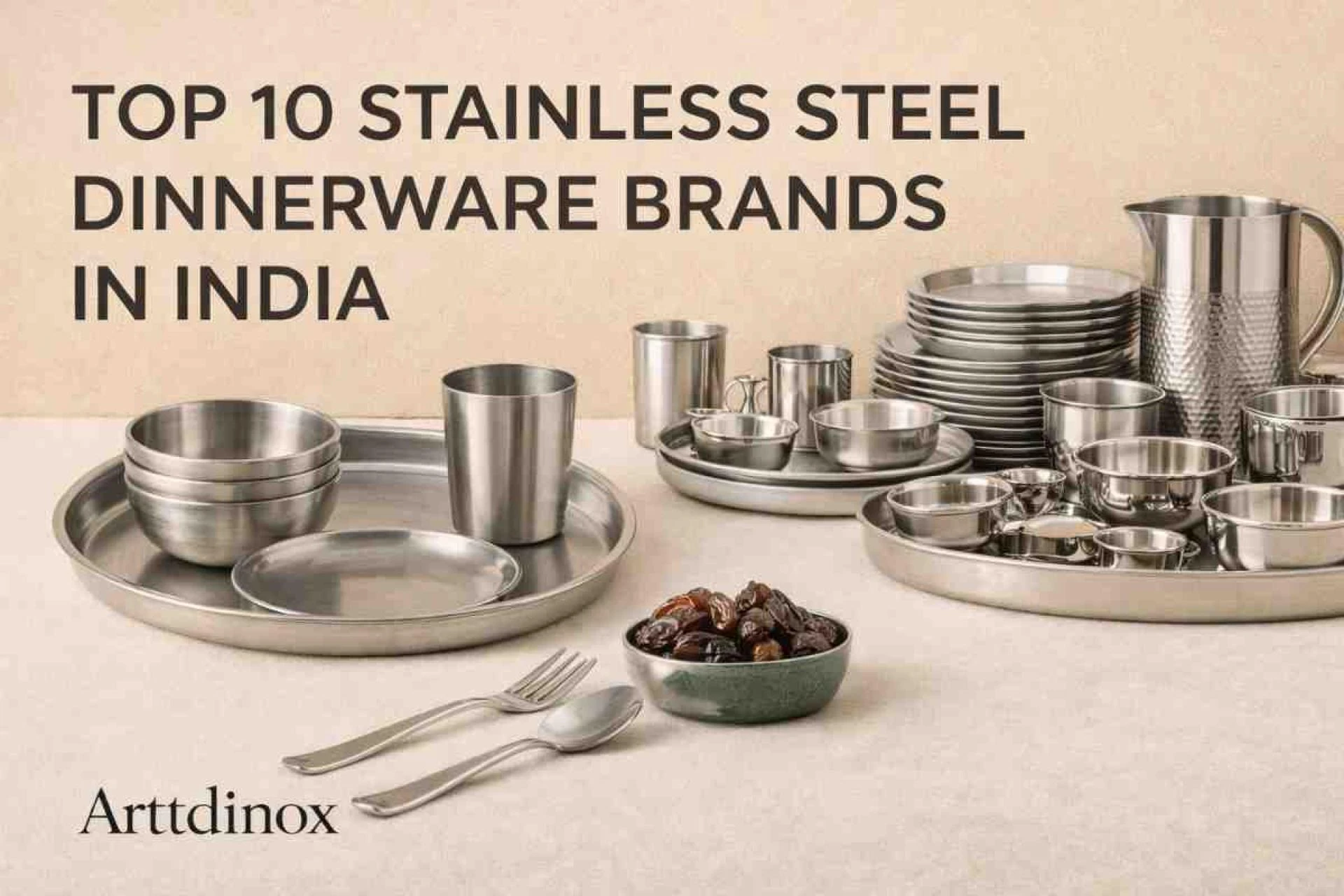 Top 10 Stainless Steel Dinnerware Brands in India