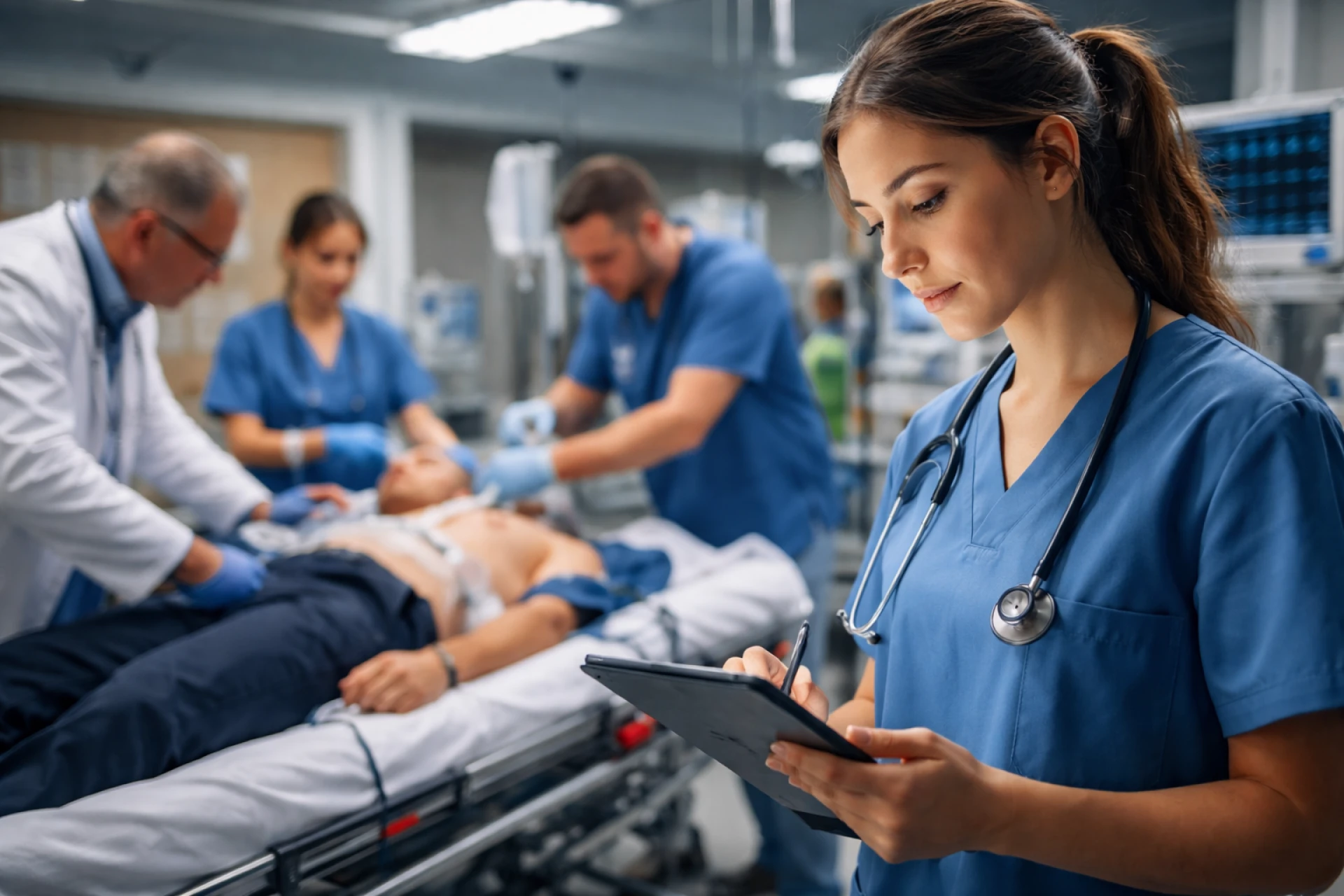 Medical Scribes in Trauma Centers: Real-Time Documentation Benefits