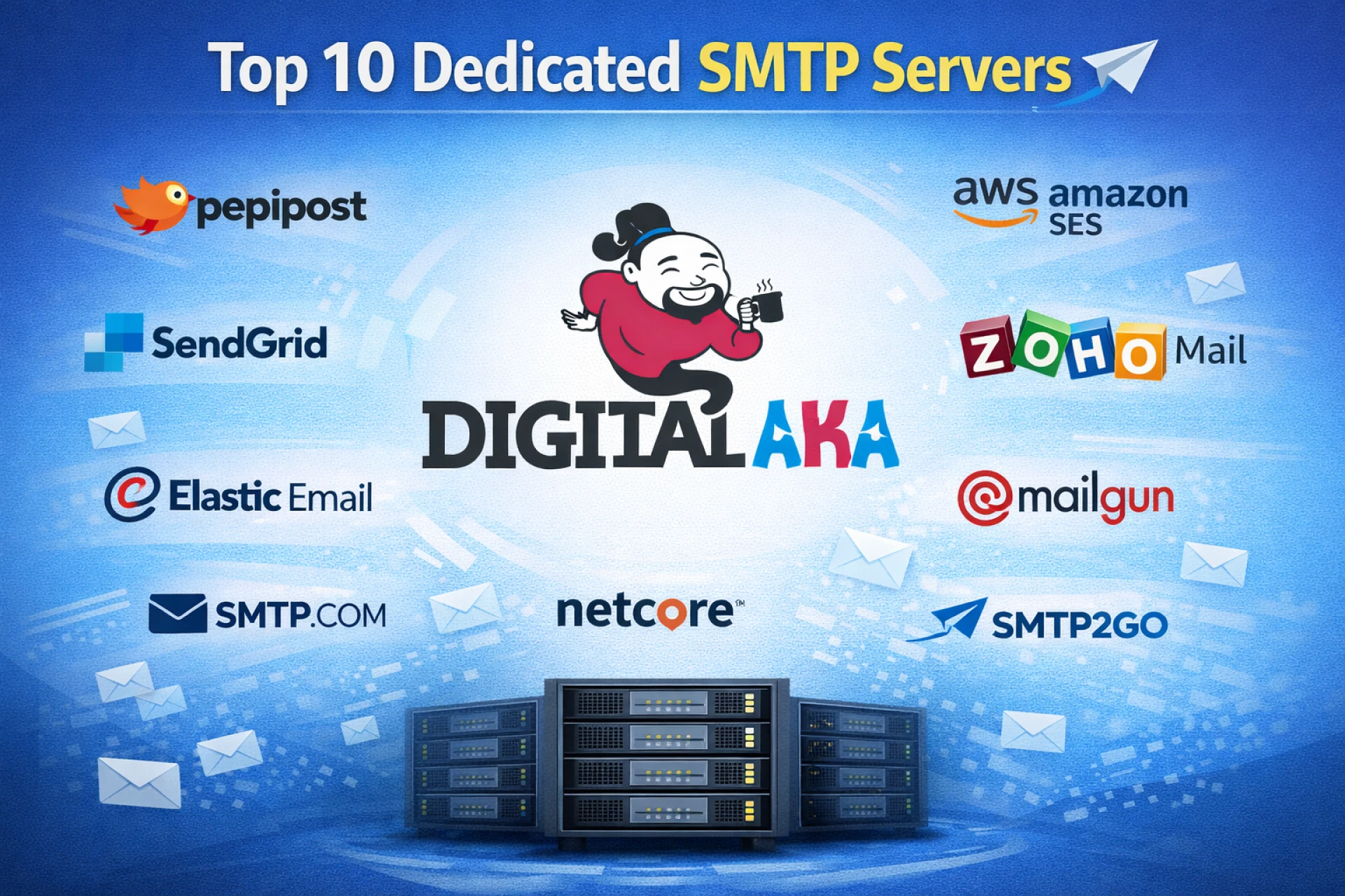 Top 10 Dedicated SMTP Server & SMTP Relay Service Provider in India for Bulk Email Marketing