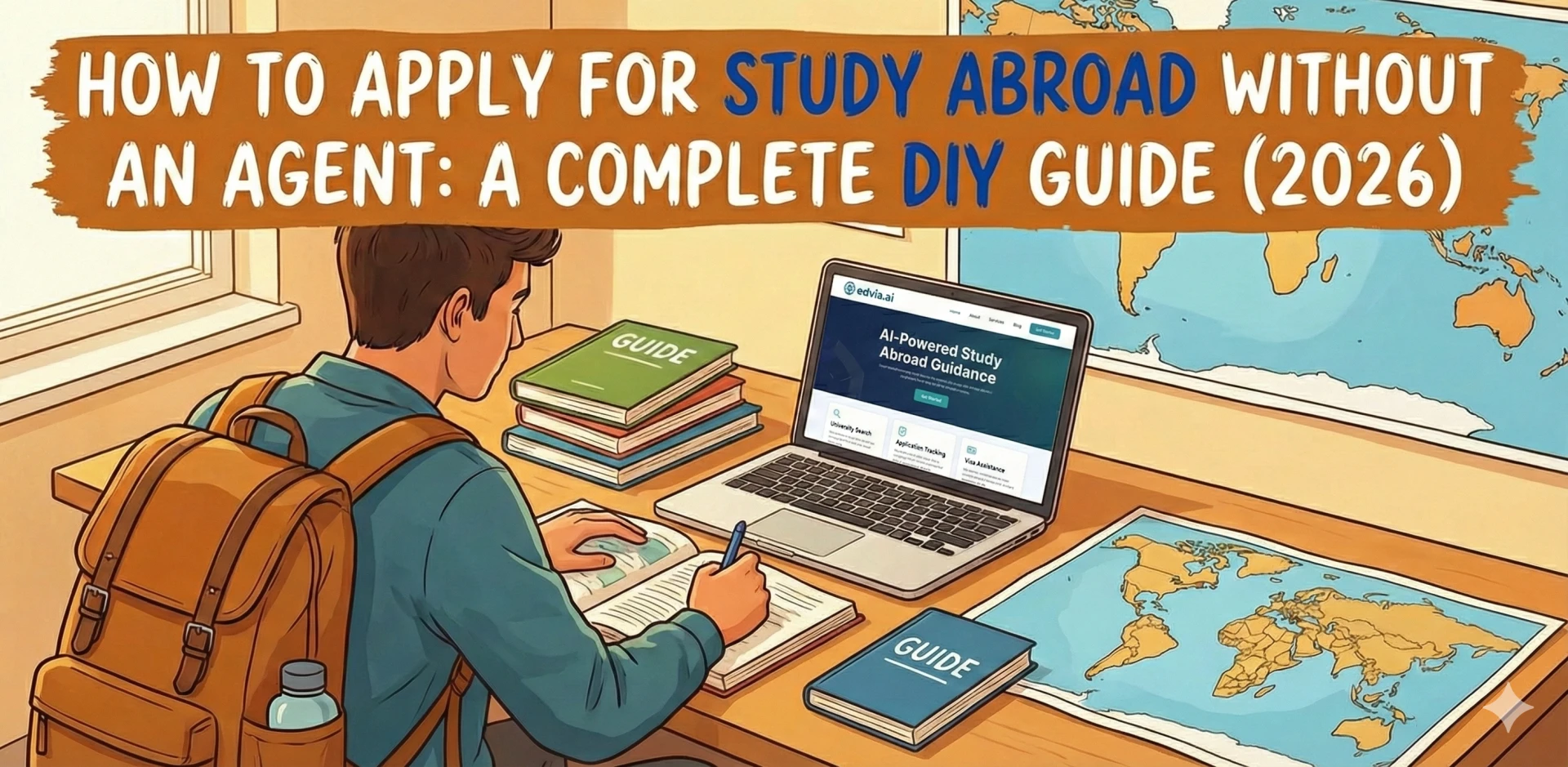 Title: How to Apply for Study Abroad Without an Agent: A Complete DIY Guide (2026)