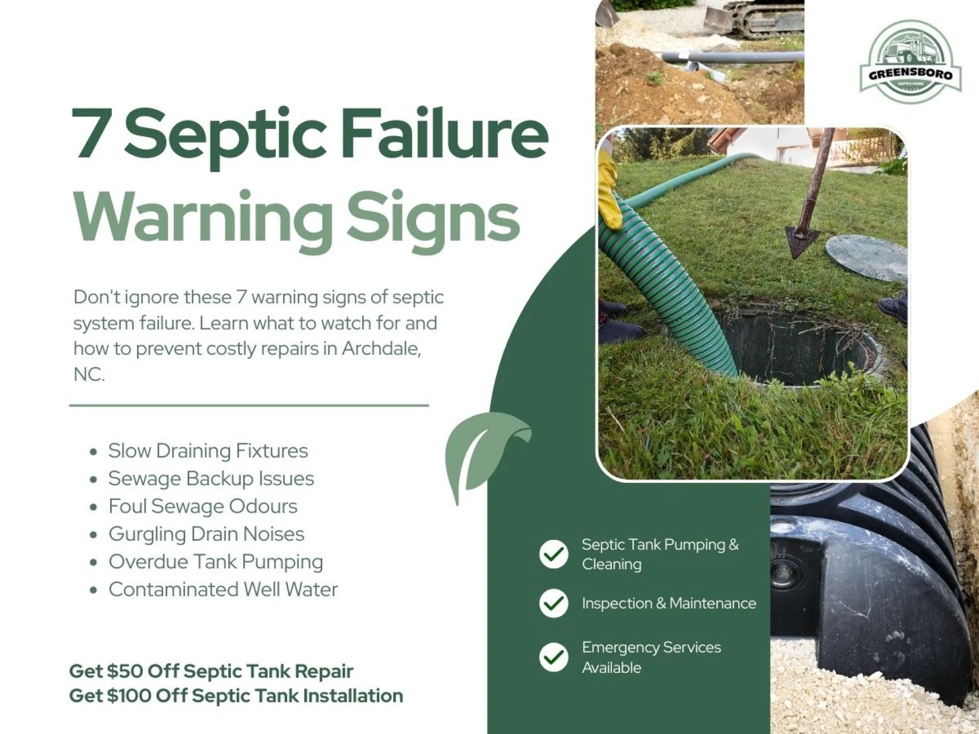 7 Warning Signs Your Septic System Is About to Fail