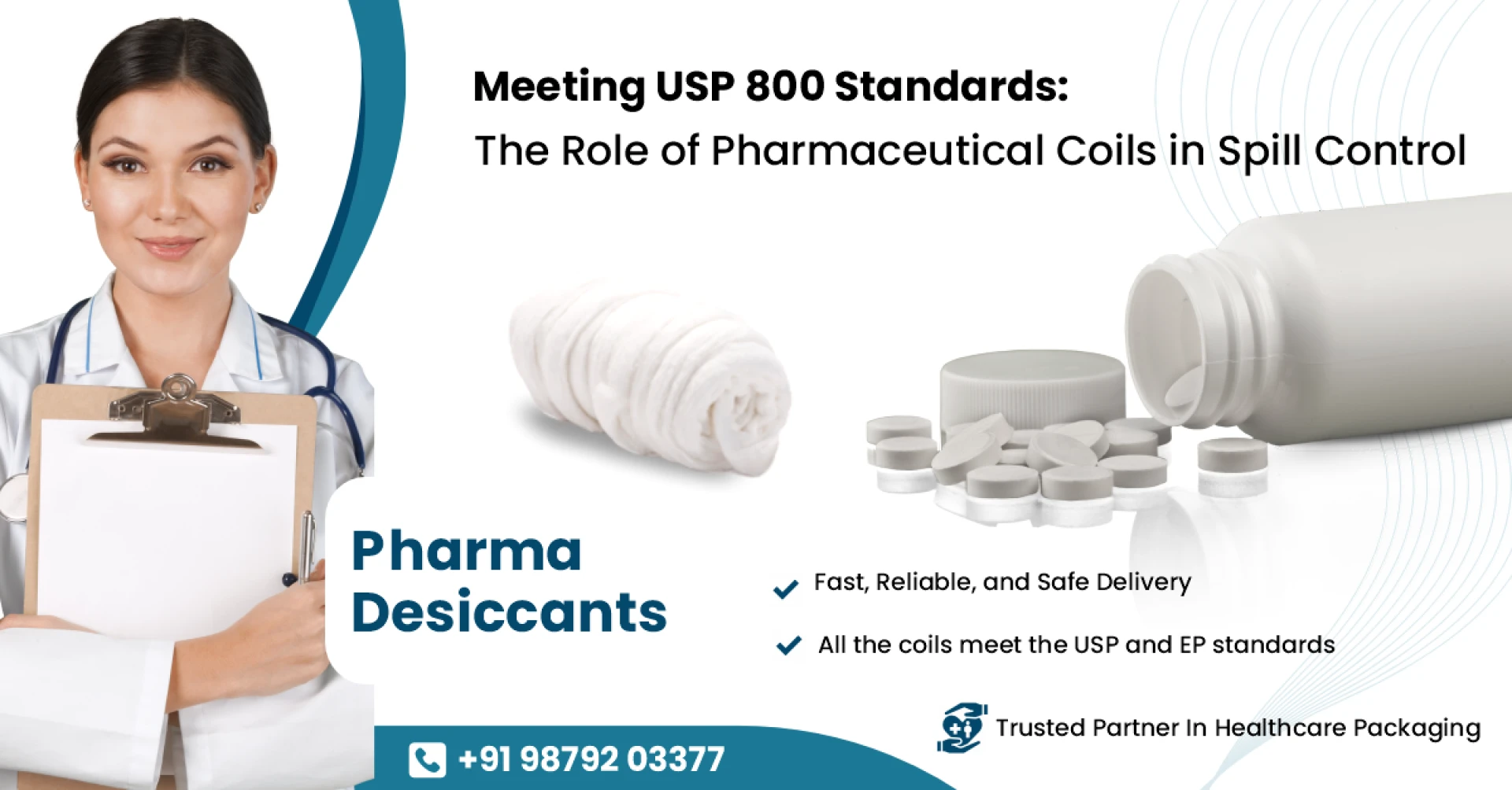 Meeting USP 800 Standards: The Role of Pharmaceutical Coils in Spill Control