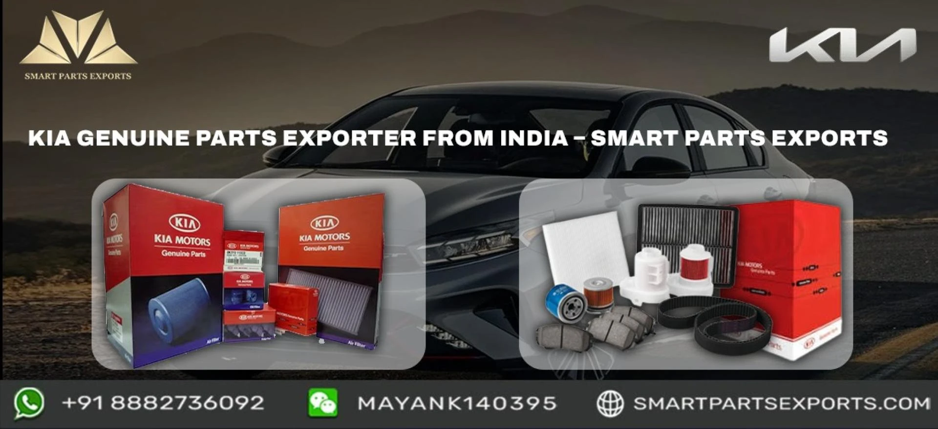 Global Supply Chain for Genuine Kia Vehicle Components