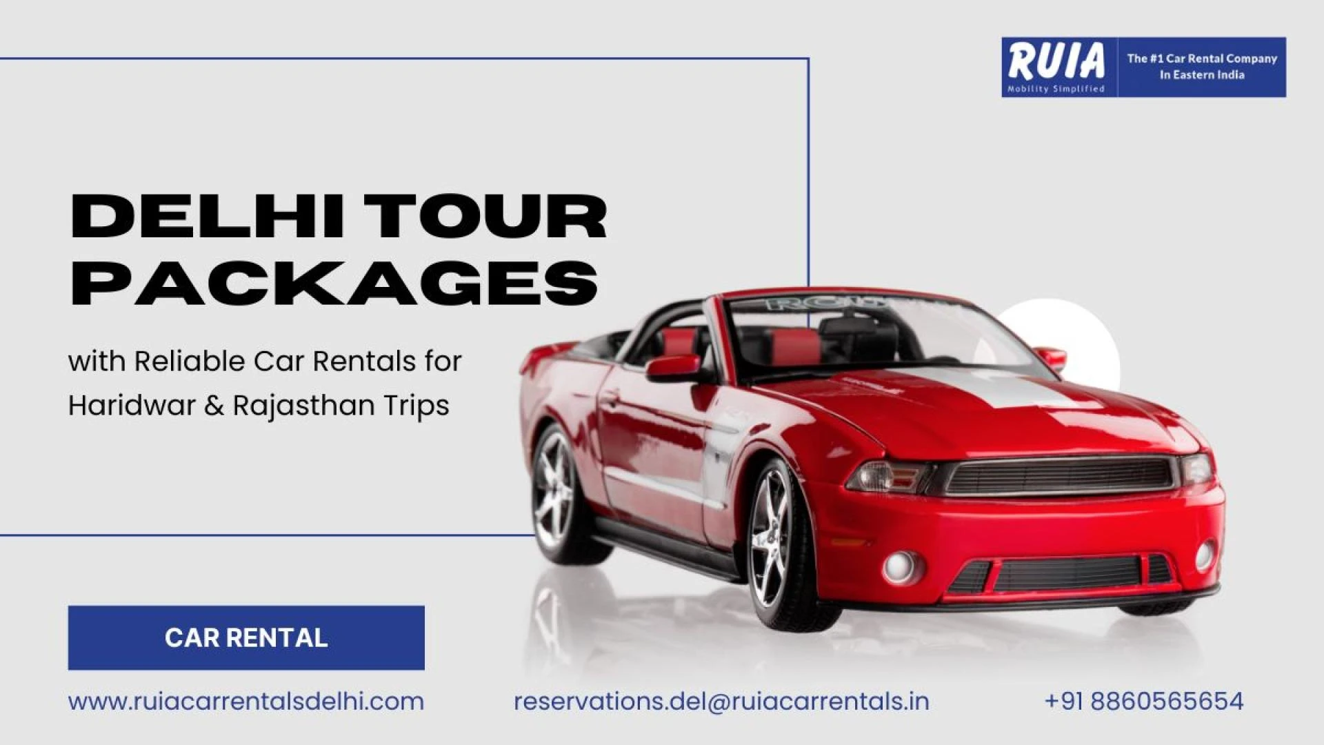 Delhi Tour Packages with Reliable Car Rentals for Haridwar & Rajasthan Trips