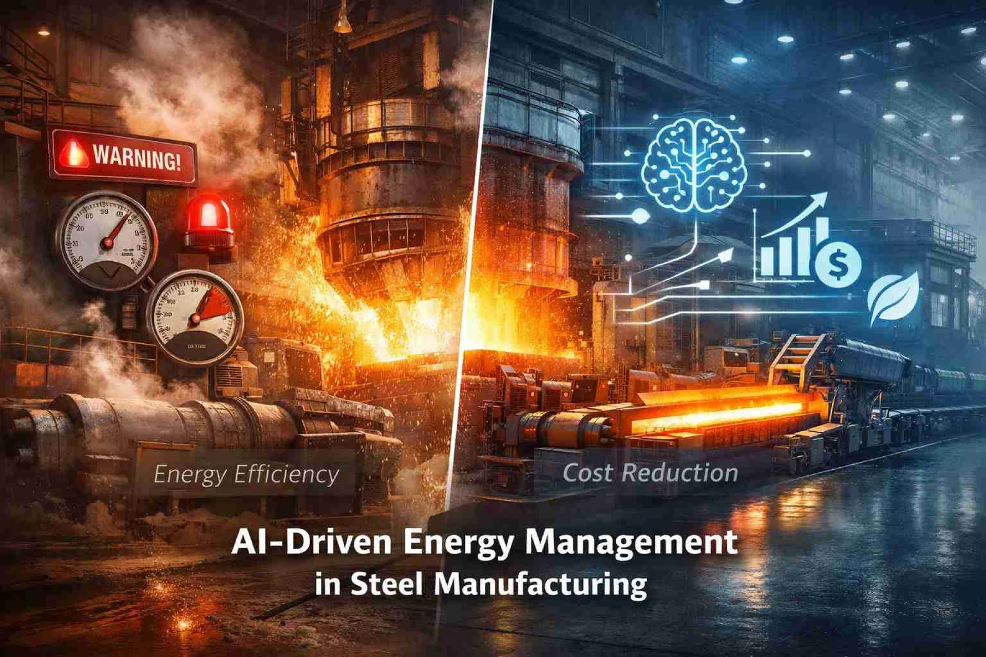How Can AI Improve Energy Efficiency in Steel Manufacturing Plants?