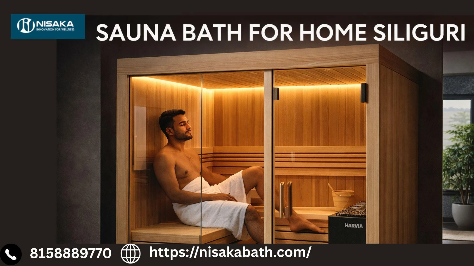Siliguri Sauna Bath for Home: Elegance & Wellbeing Right Outside Your Door