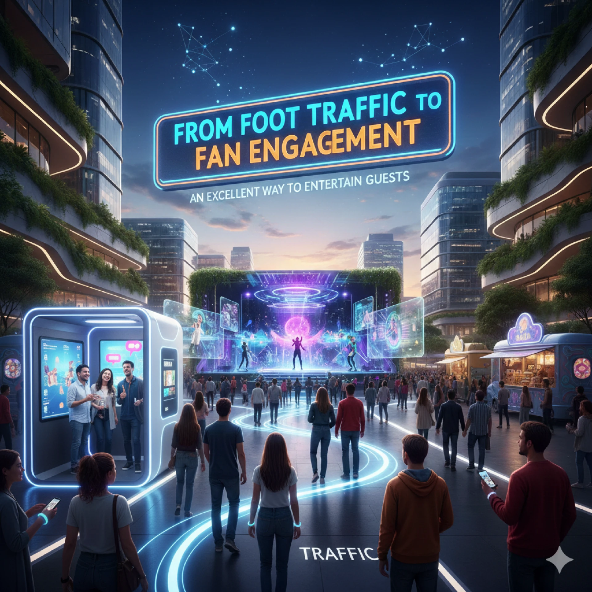 From Foot Traffic to Fan Engagement: An Excellent Way to Entertain Guests