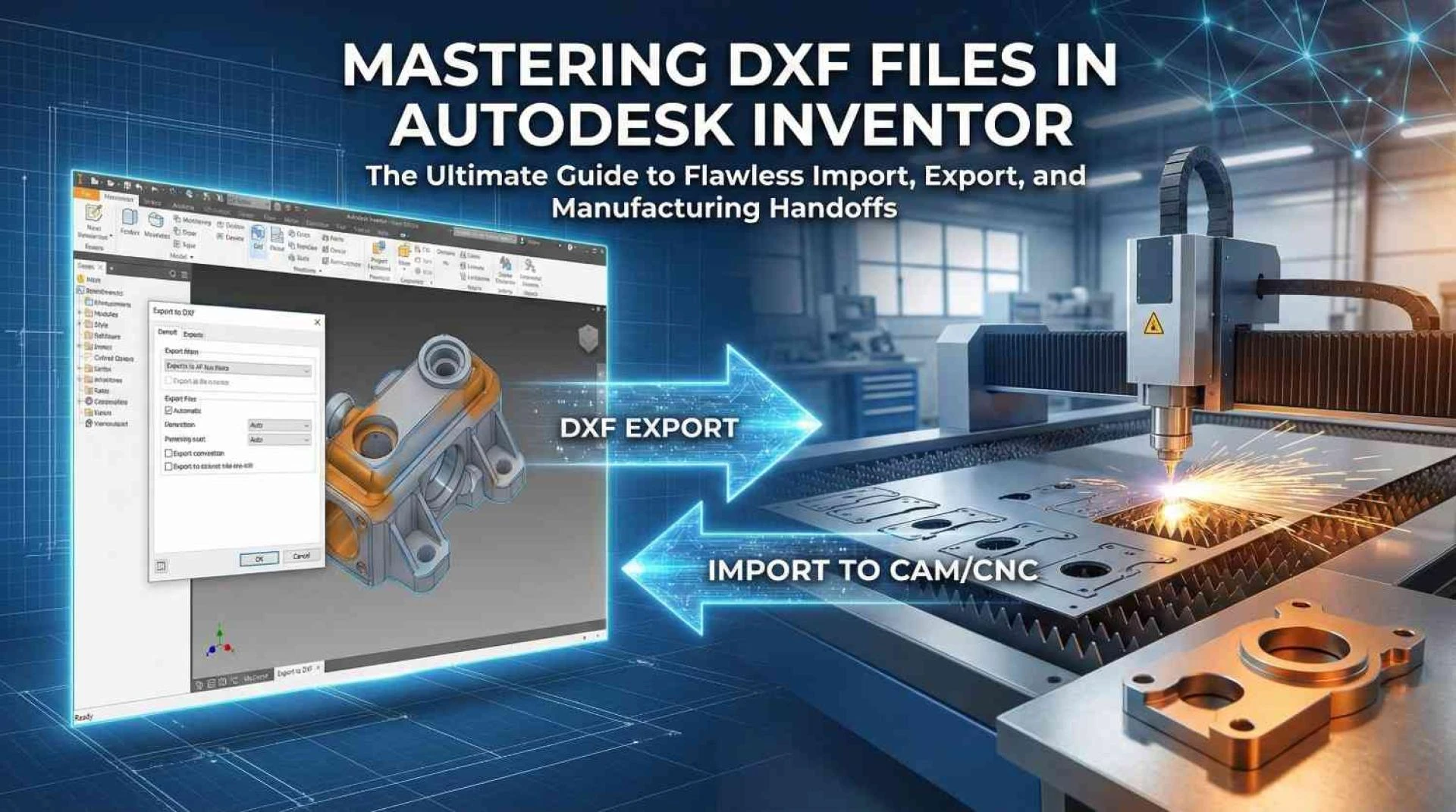 Mastering DXF Files in Autodesk Inventor: Your Ultimate Guide to Flawless Import, Export, and Manufacturing Handoffs