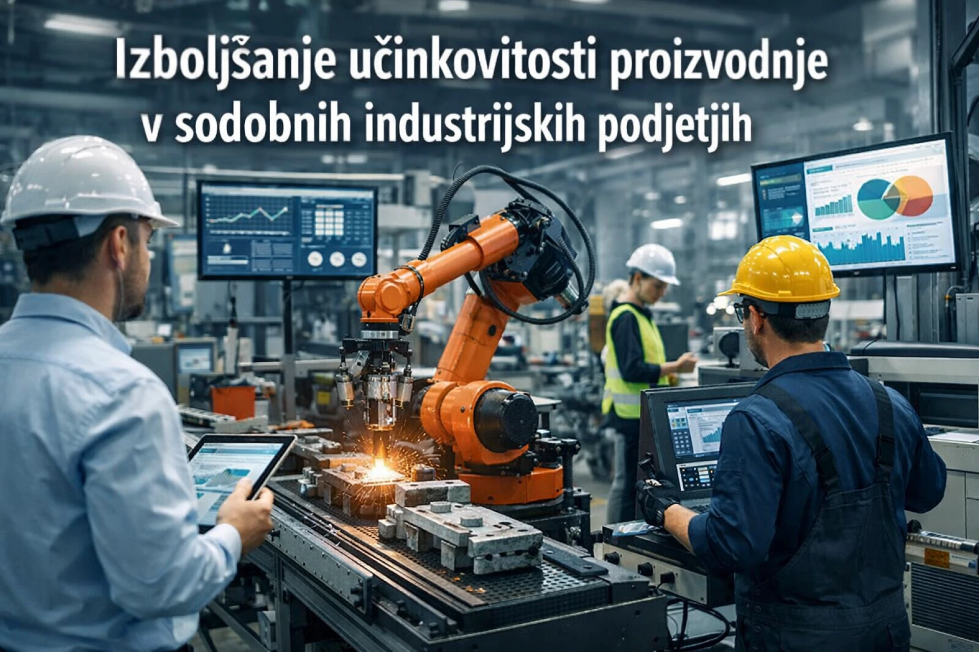 Izboljšanje učinkovitosti proizvodnje v sodobnih industrijskih podjetjih