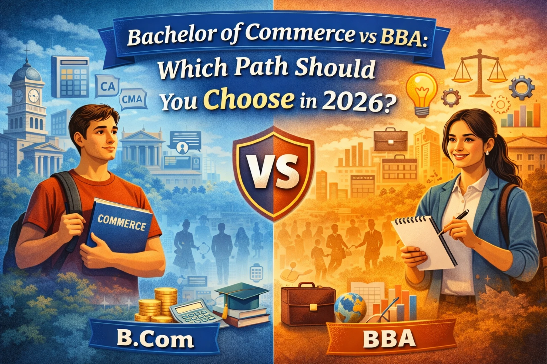 Bachelor of Commerce vs BBA: Which Path Should You Choose in 2026?