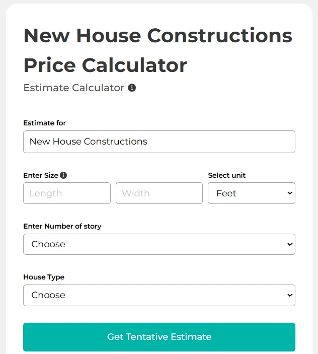 Construction Cost Calculator – A Smart Tool to Plan Your Home Budget