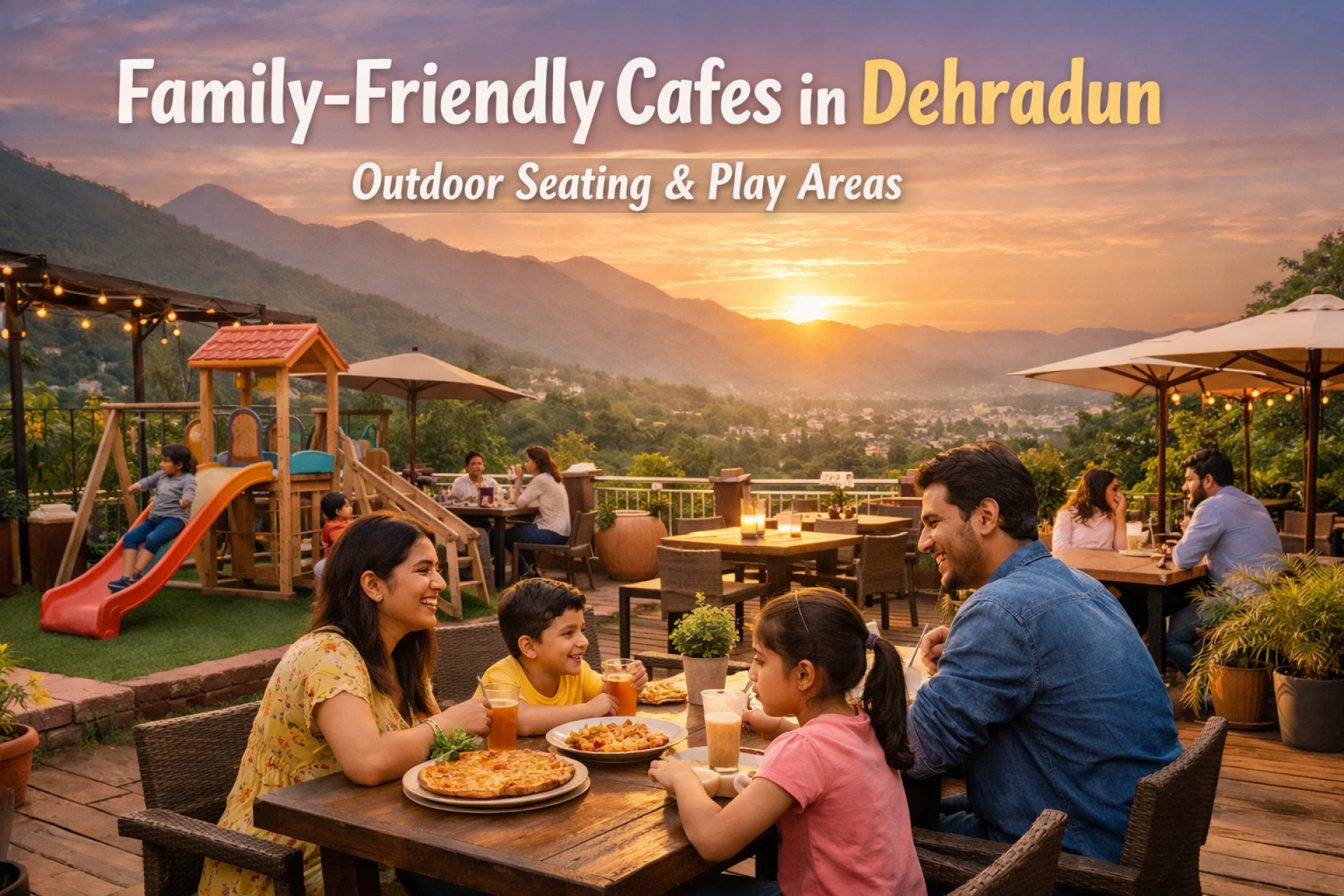 Family-Friendly Cafes in Dehradun with Outdoor Seating and Play Areas